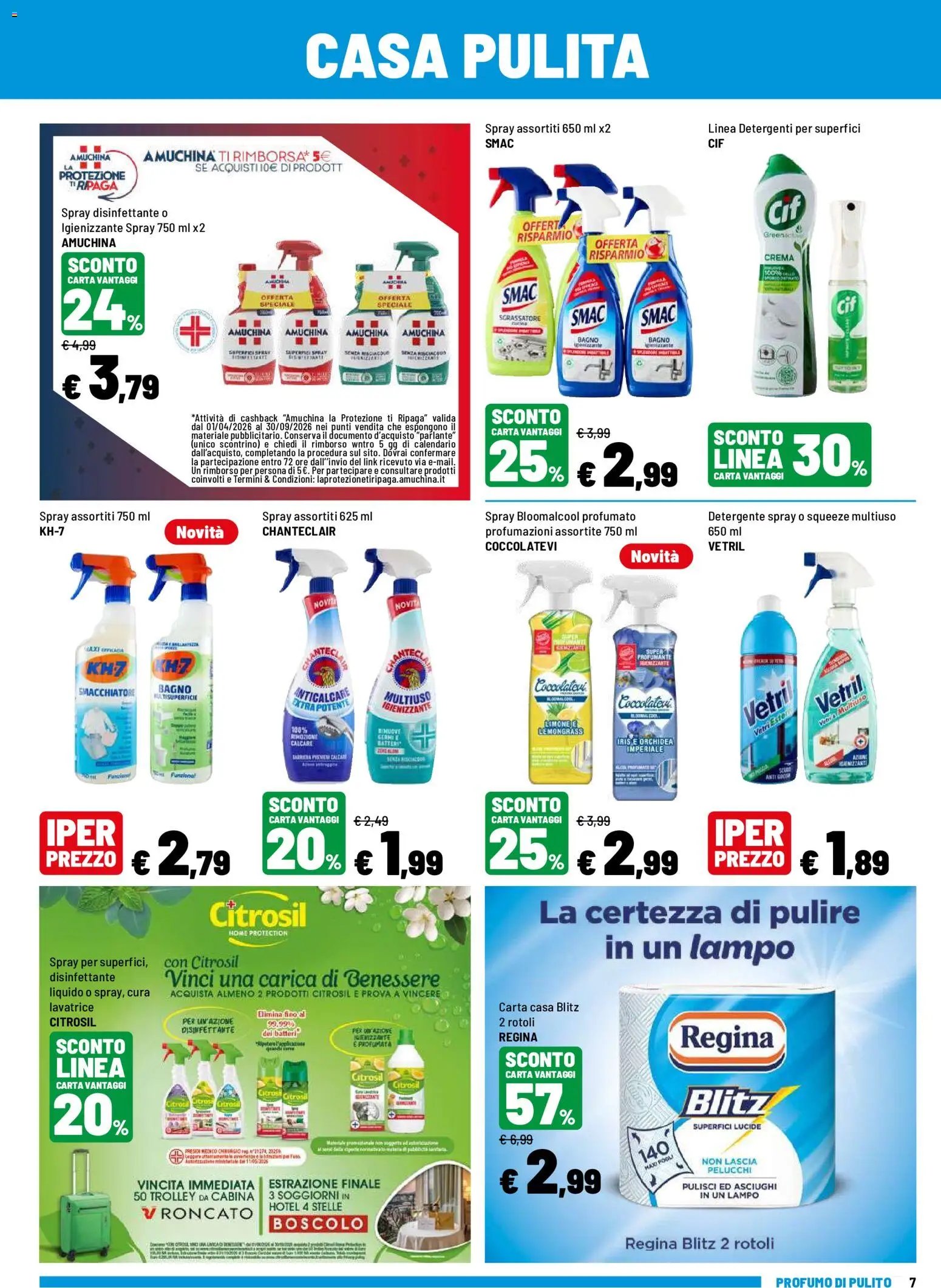 Iper volantino Profumo di Pulito