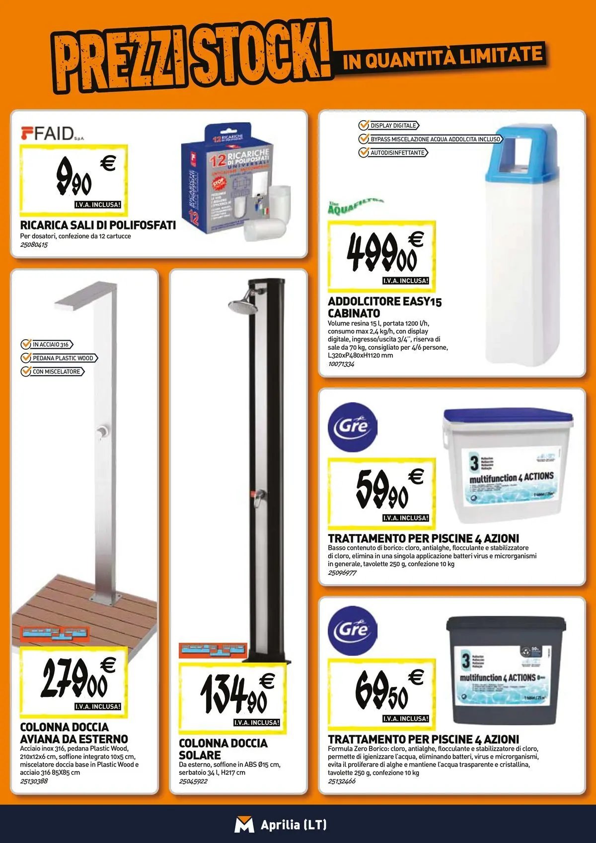TECNOMAT - Straordinari prezzi stock!