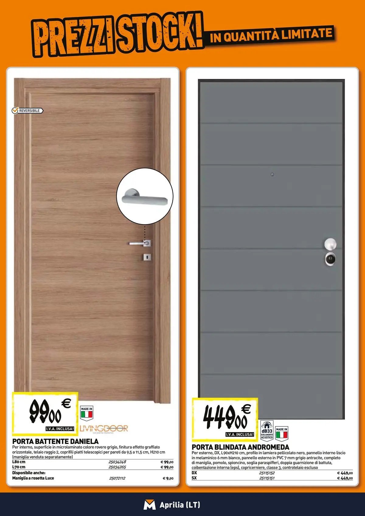 TECNOMAT - Straordinari prezzi stock!