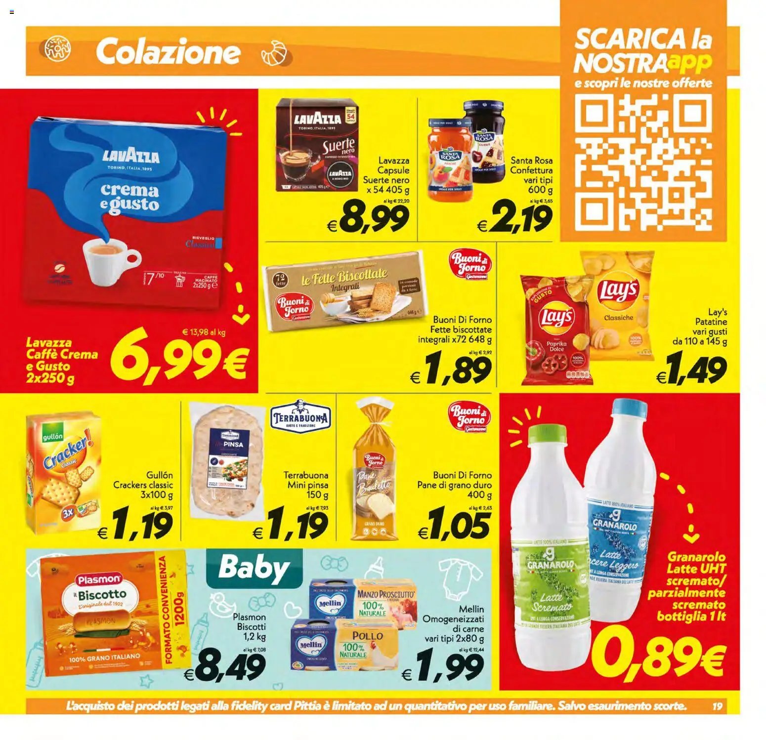 SuperConveniente volantino Caltanissetta, San Cataldo, Avola, Lascari, Milazzo, Barcellona