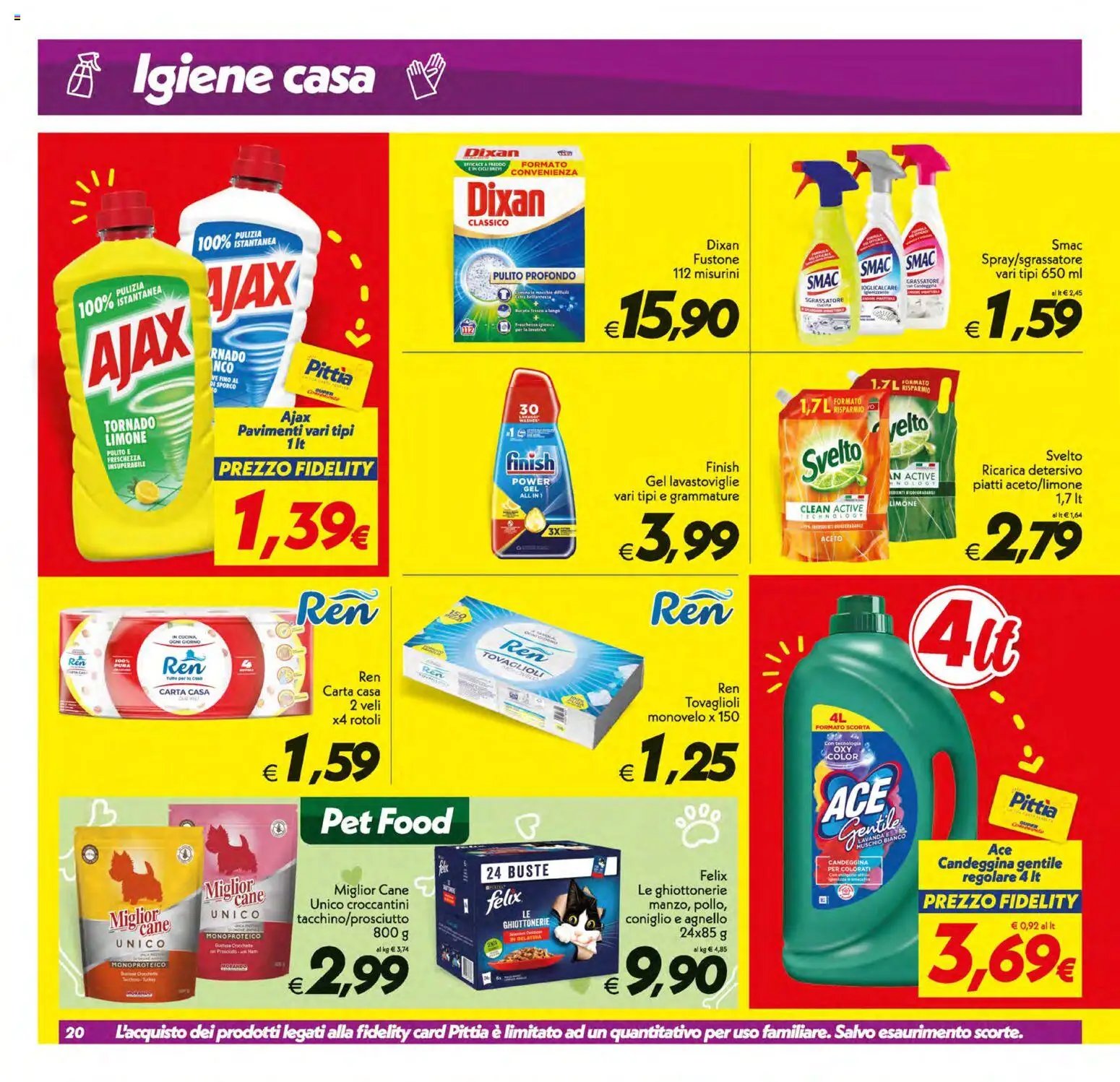SuperConveniente volantino Caltanissetta, San Cataldo, Avola, Lascari, Milazzo, Barcellona