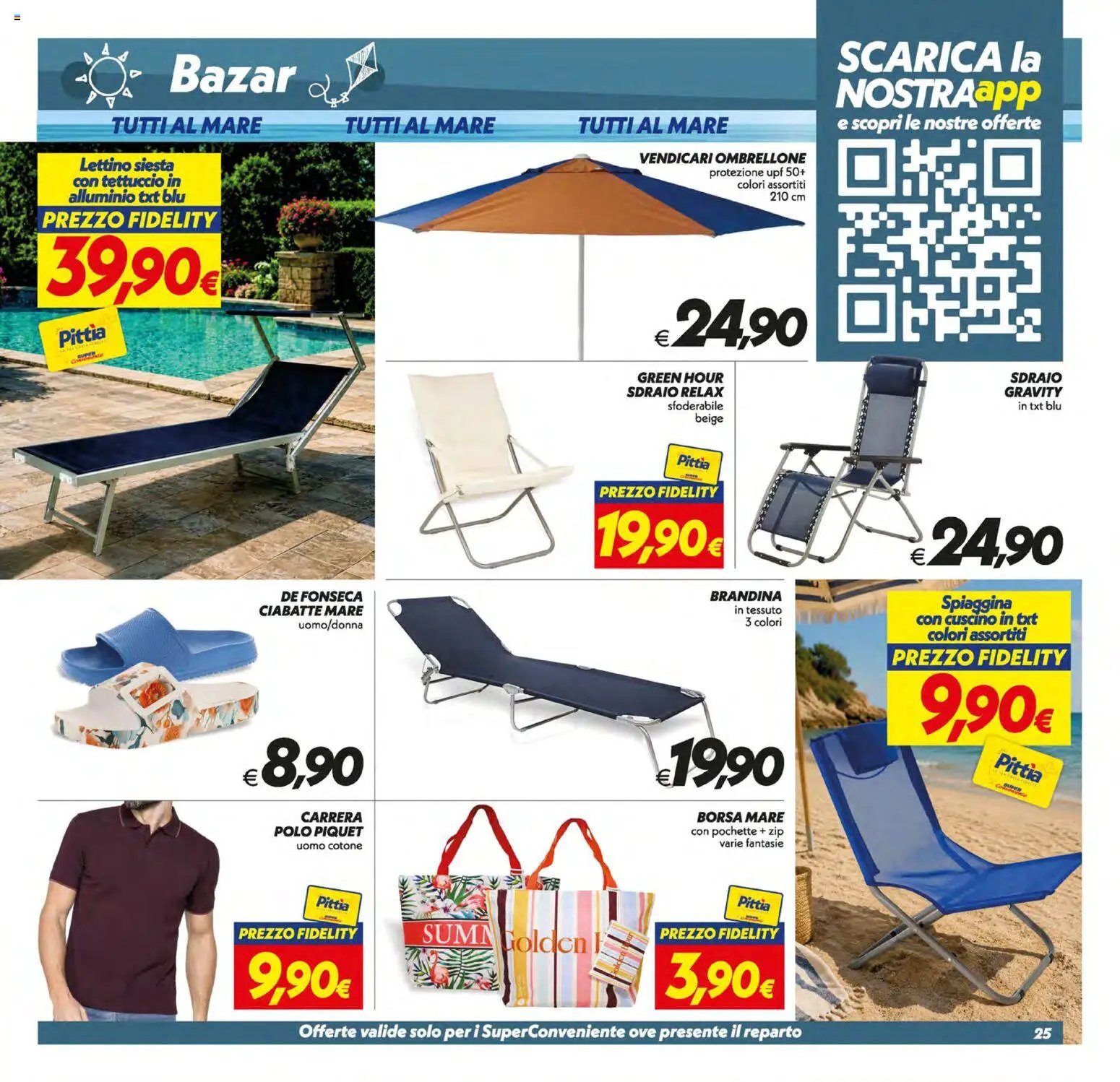 SuperConveniente volantino Caltanissetta, San Cataldo, Avola, Lascari, Milazzo, Barcellona