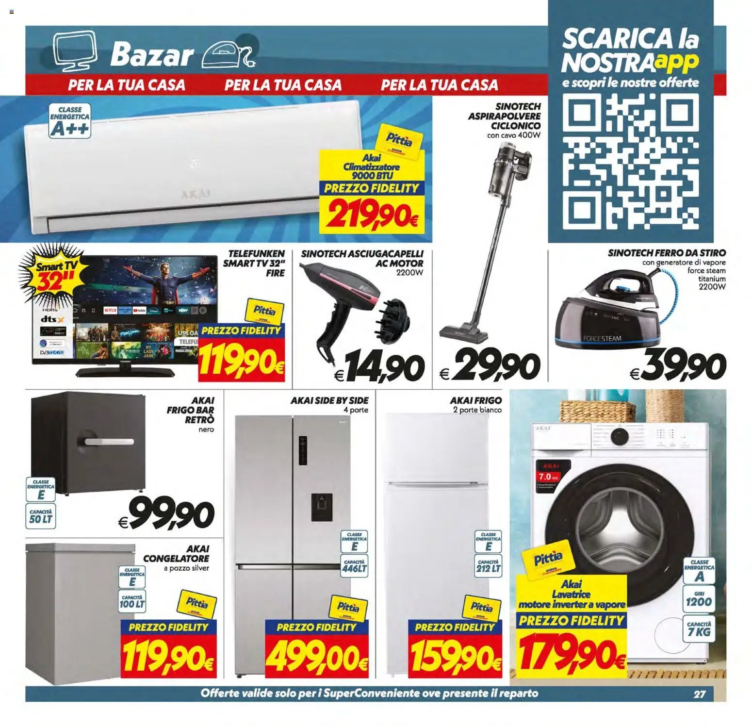 SuperConveniente volantino Caltanissetta, San Cataldo, Avola, Lascari, Milazzo, Barcellona
