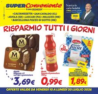 SuperConveniente volantino Caltanissetta, San Cataldo, Avola, Lascari, Milazzo, Barcellona