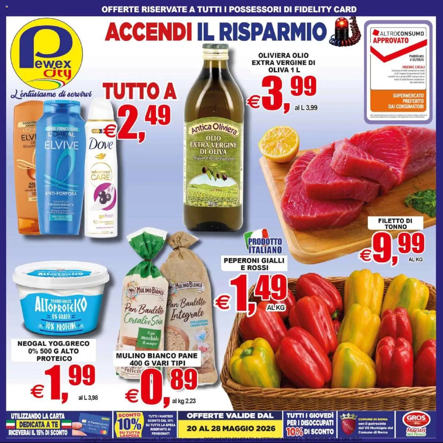 Pewex volantino City (2026-05-20 - 2026-05-28)