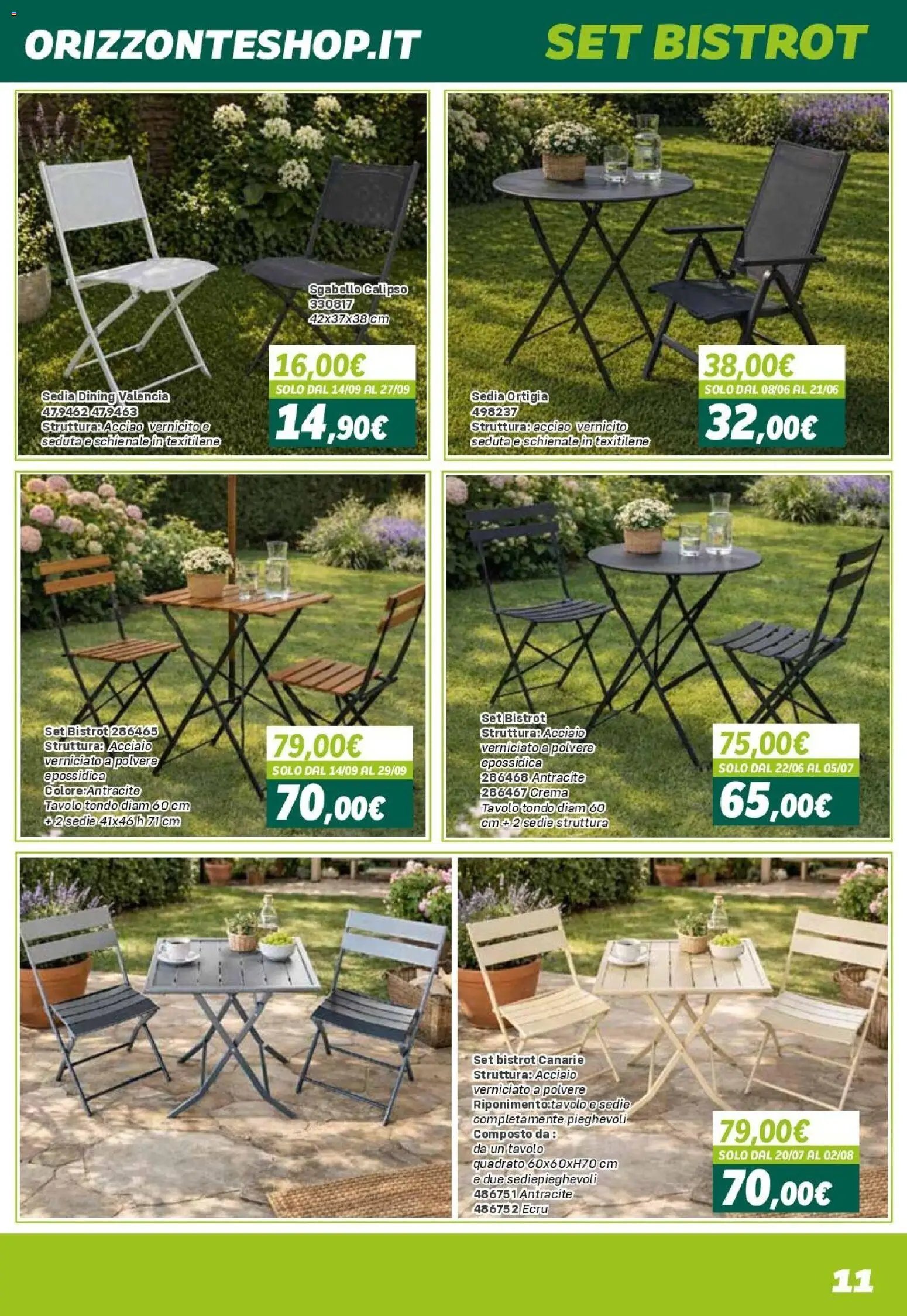 Orizzonte volantino Arredo Giardino (2026-04-24 - 2026-09-27)