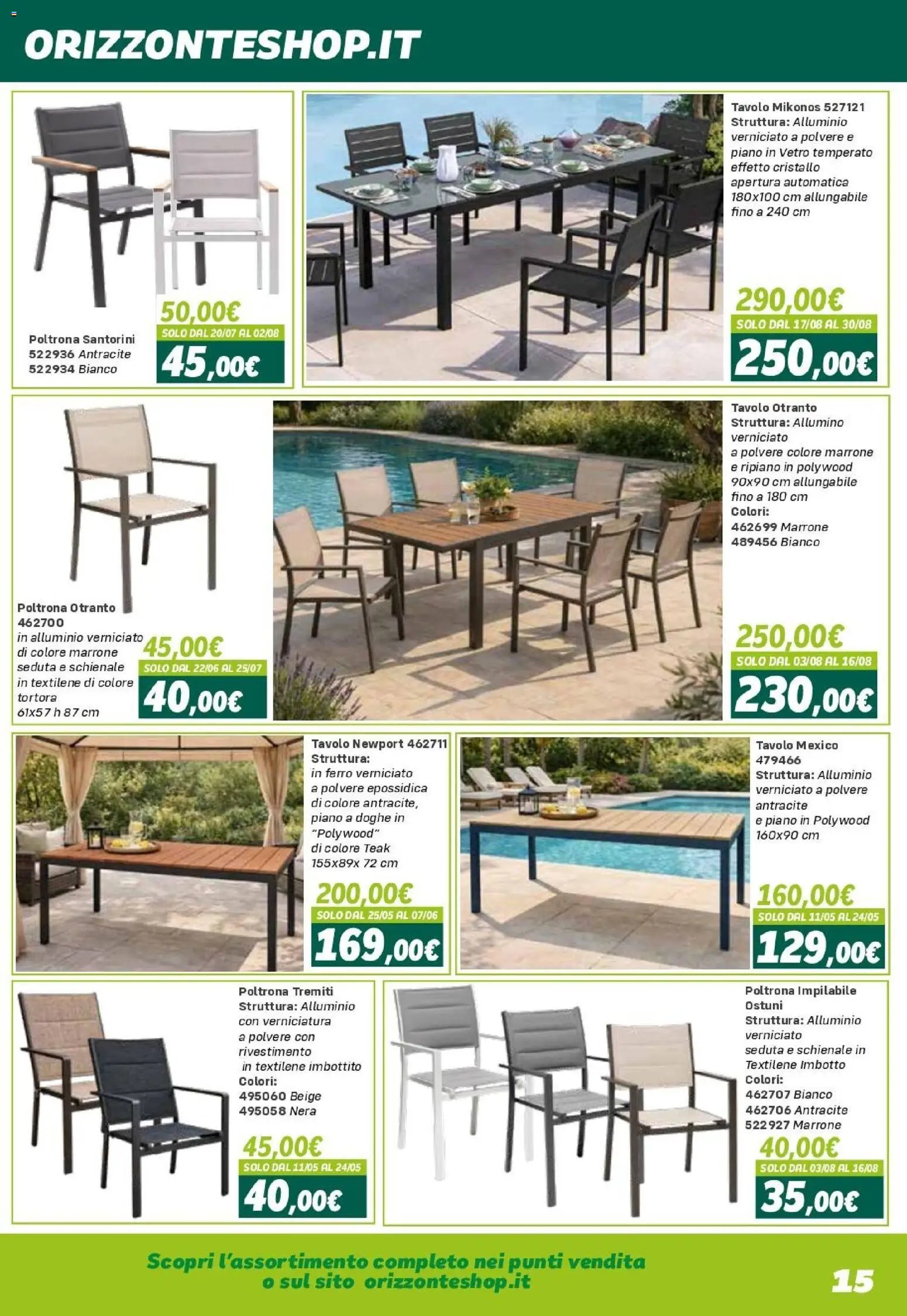 Orizzonte volantino Arredo Giardino (2026-04-24 - 2026-09-27)
