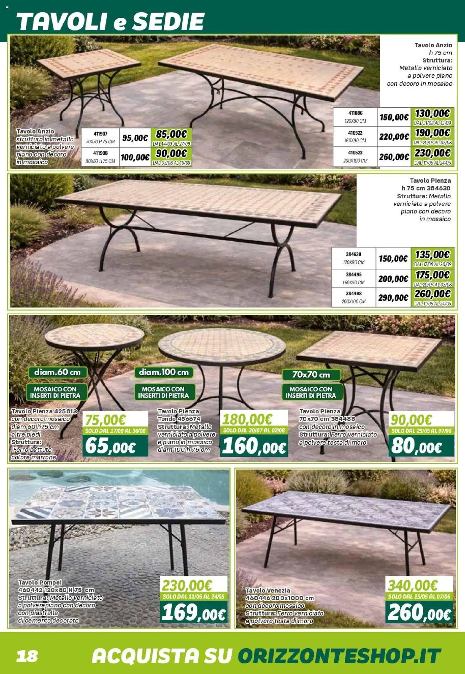 Orizzonte volantino Arredo Giardino (2026-04-24 - 2026-09-27)