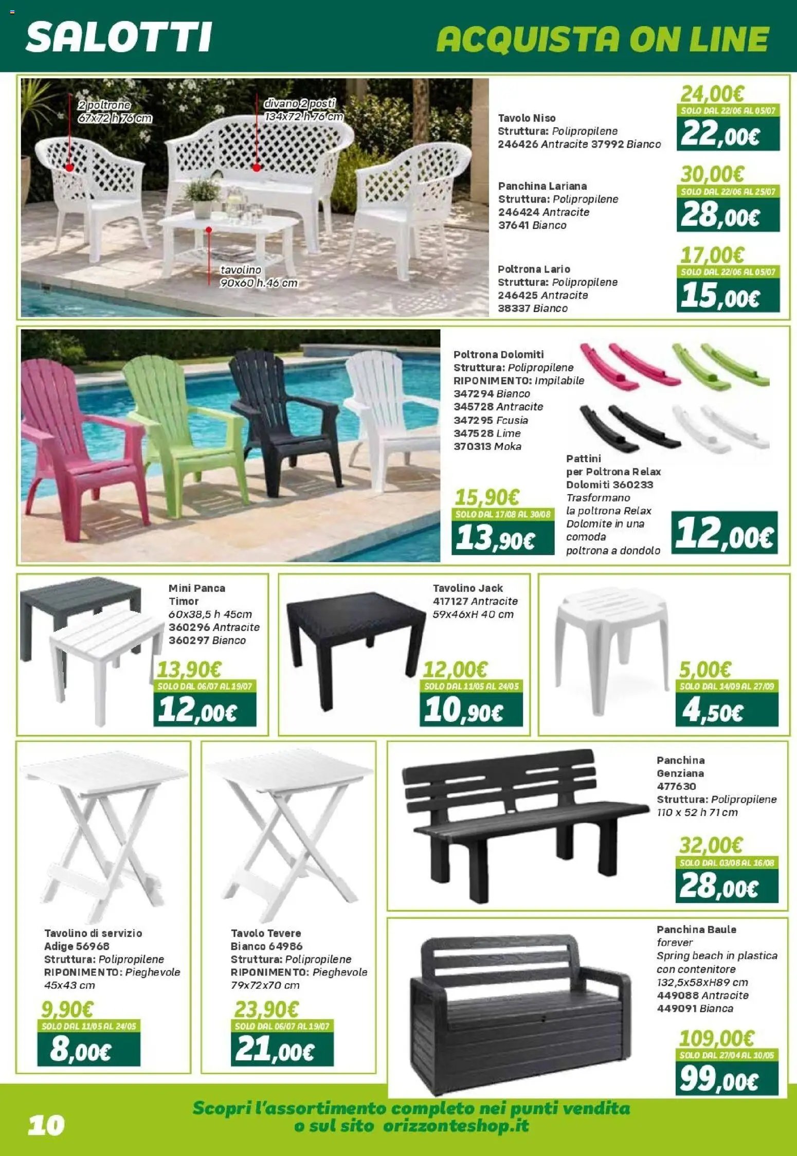 Orizzonte volantino Arredo Giardino (2026-04-24 - 2026-09-27)