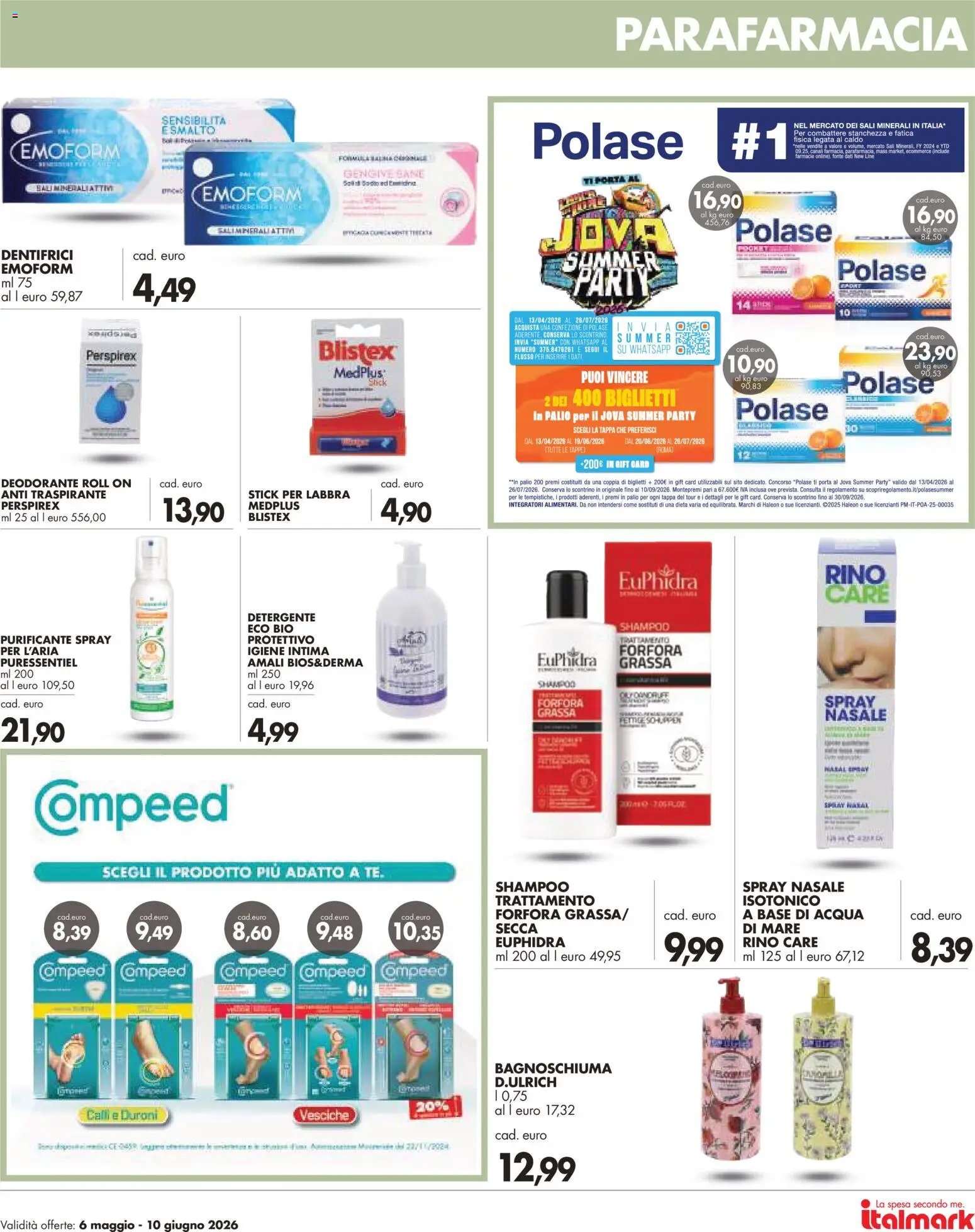 Italmark volantino Bellezza & Benessere (2026-05-06 - 2026-06-10)