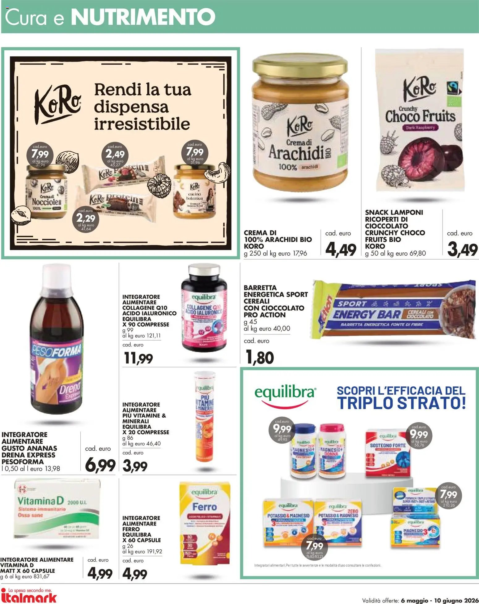 Italmark volantino Bellezza & Benessere (2026-05-06 - 2026-06-10)