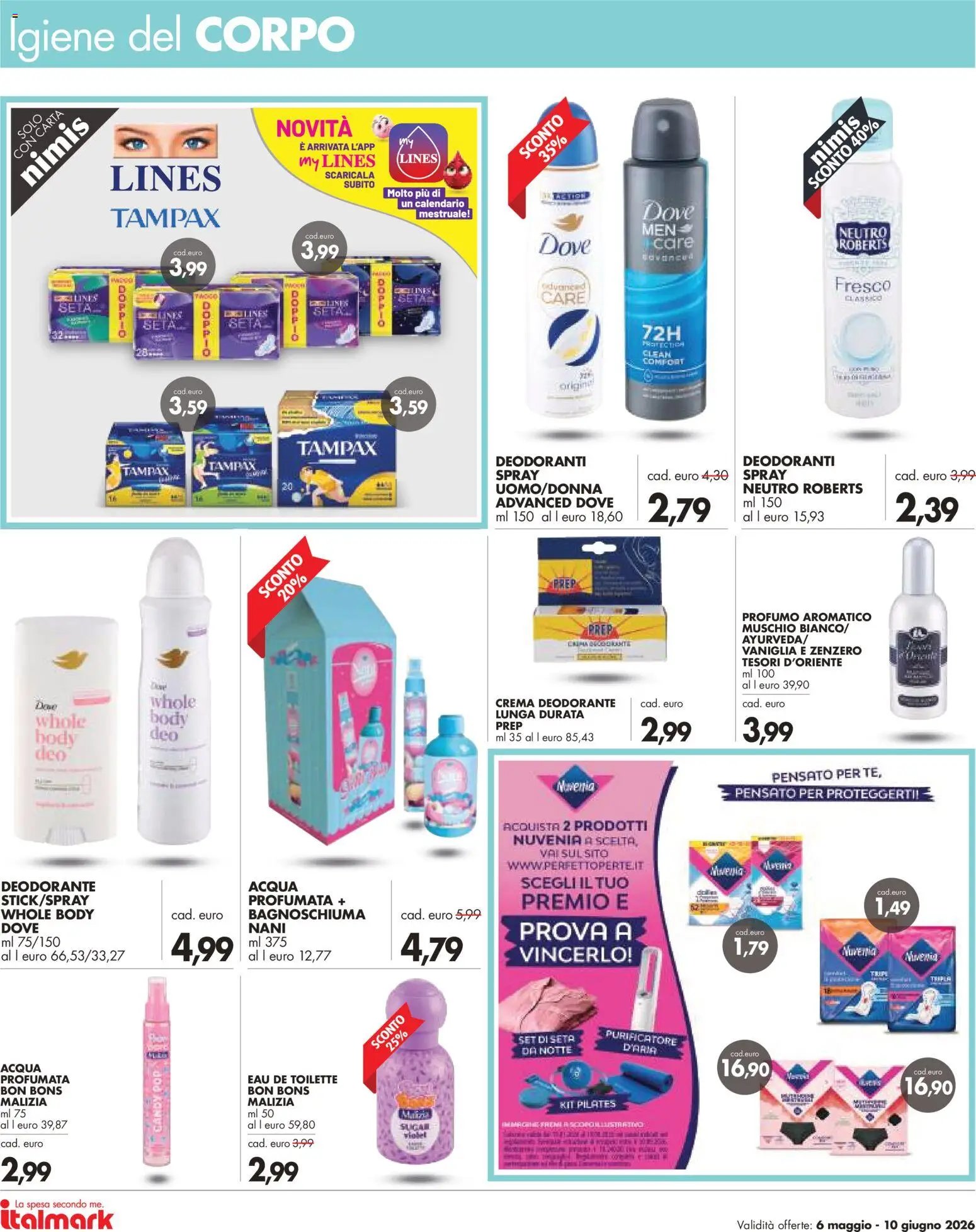 Italmark volantino Bellezza & Benessere (2026-05-06 - 2026-06-10)