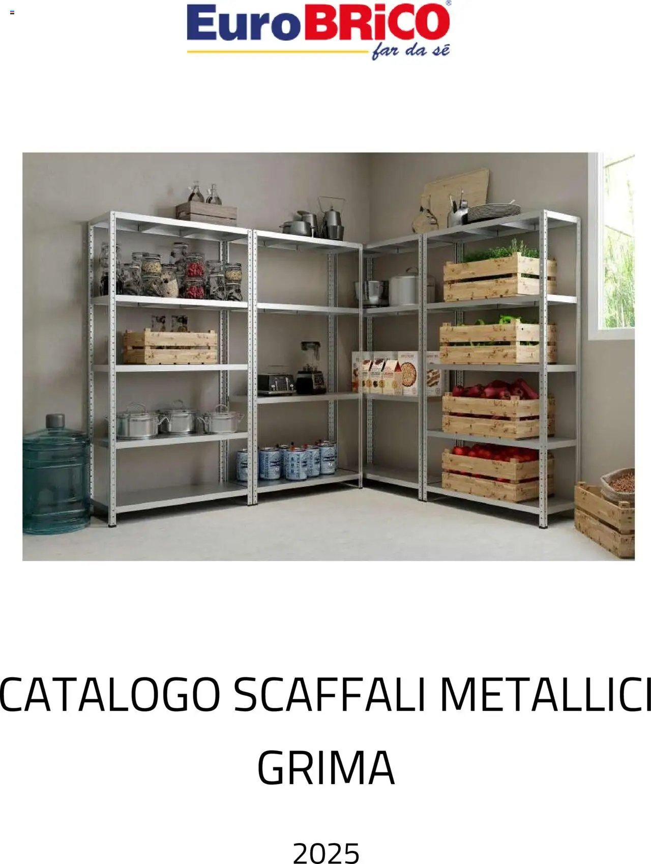 Eurobrico Scaffali metallici Grima catalogo