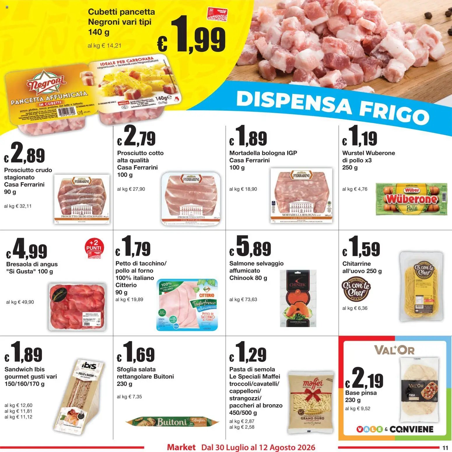 Sì con Te volantino Market