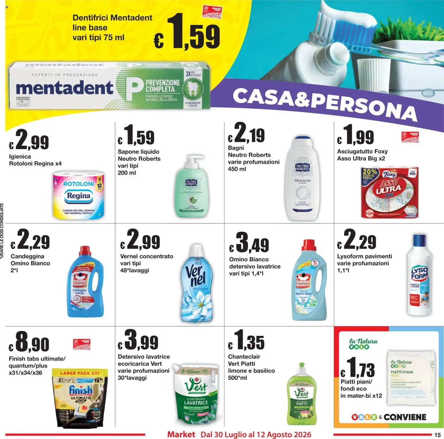 Sì con Te volantino Market