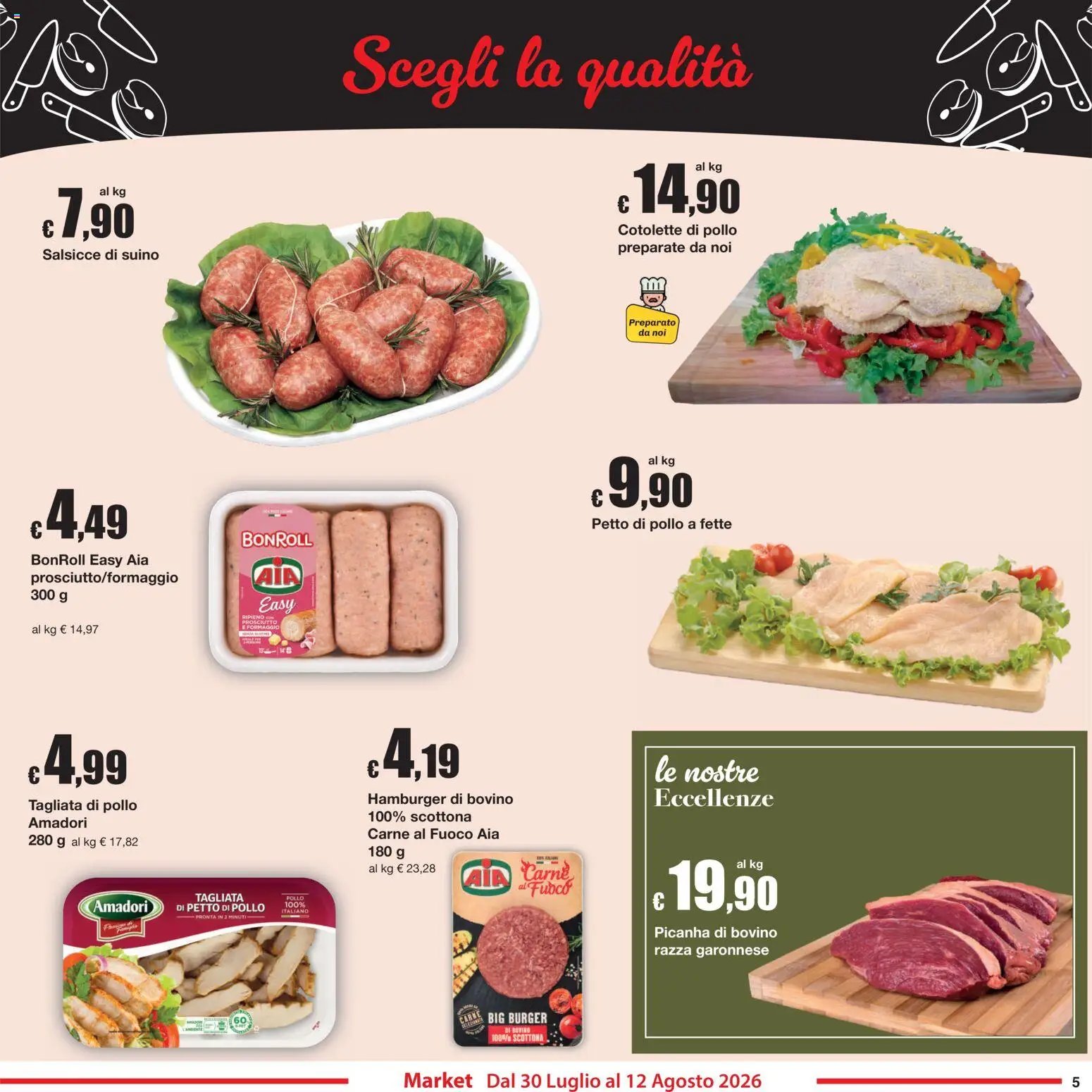 Sì con Te volantino Market