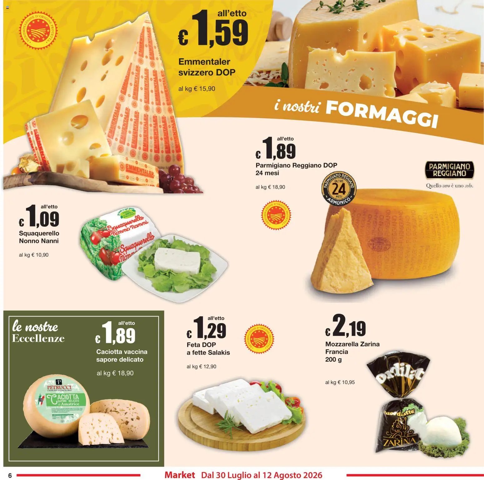 Sì con Te volantino Market
