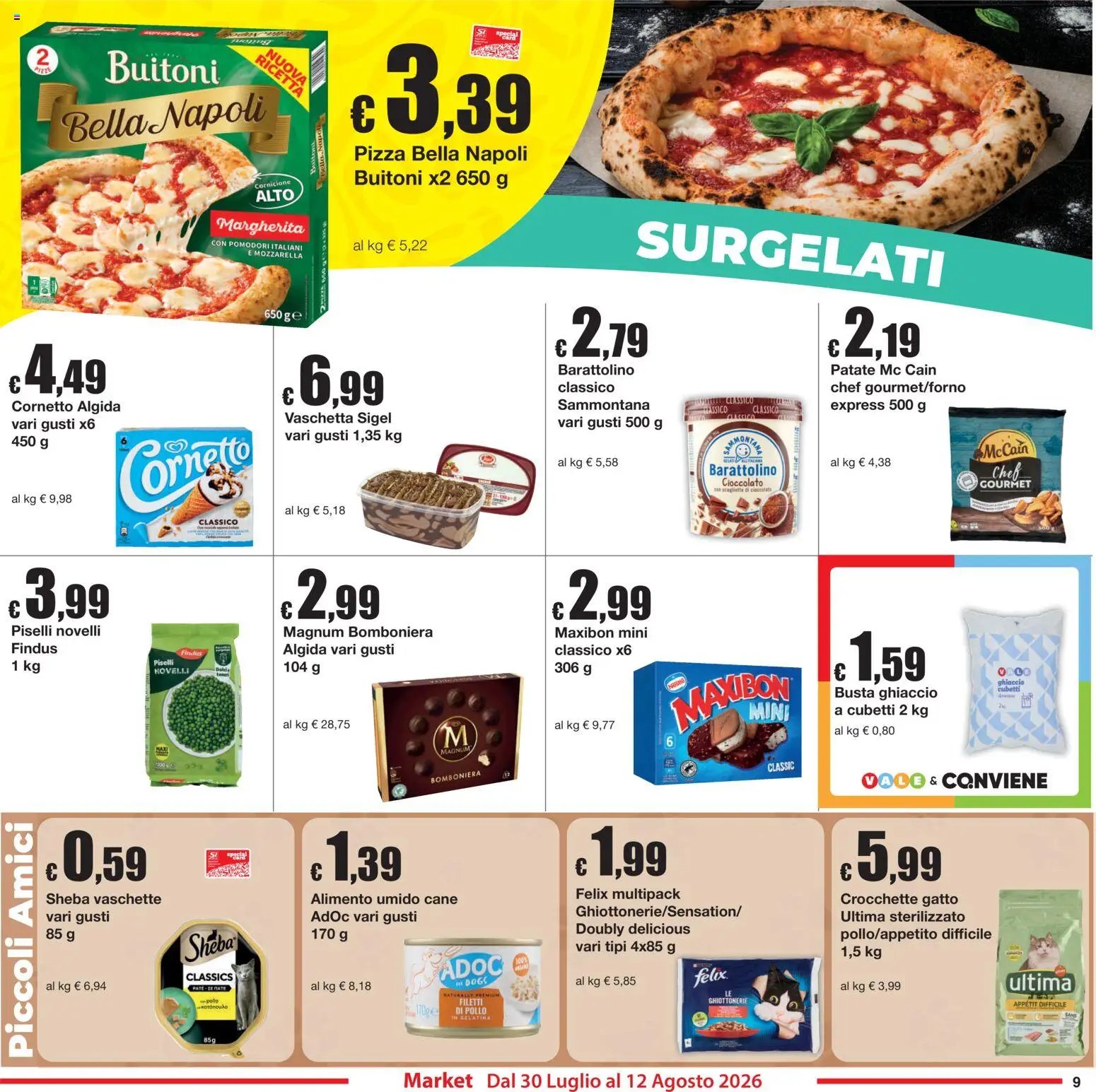 Sì con Te volantino Market