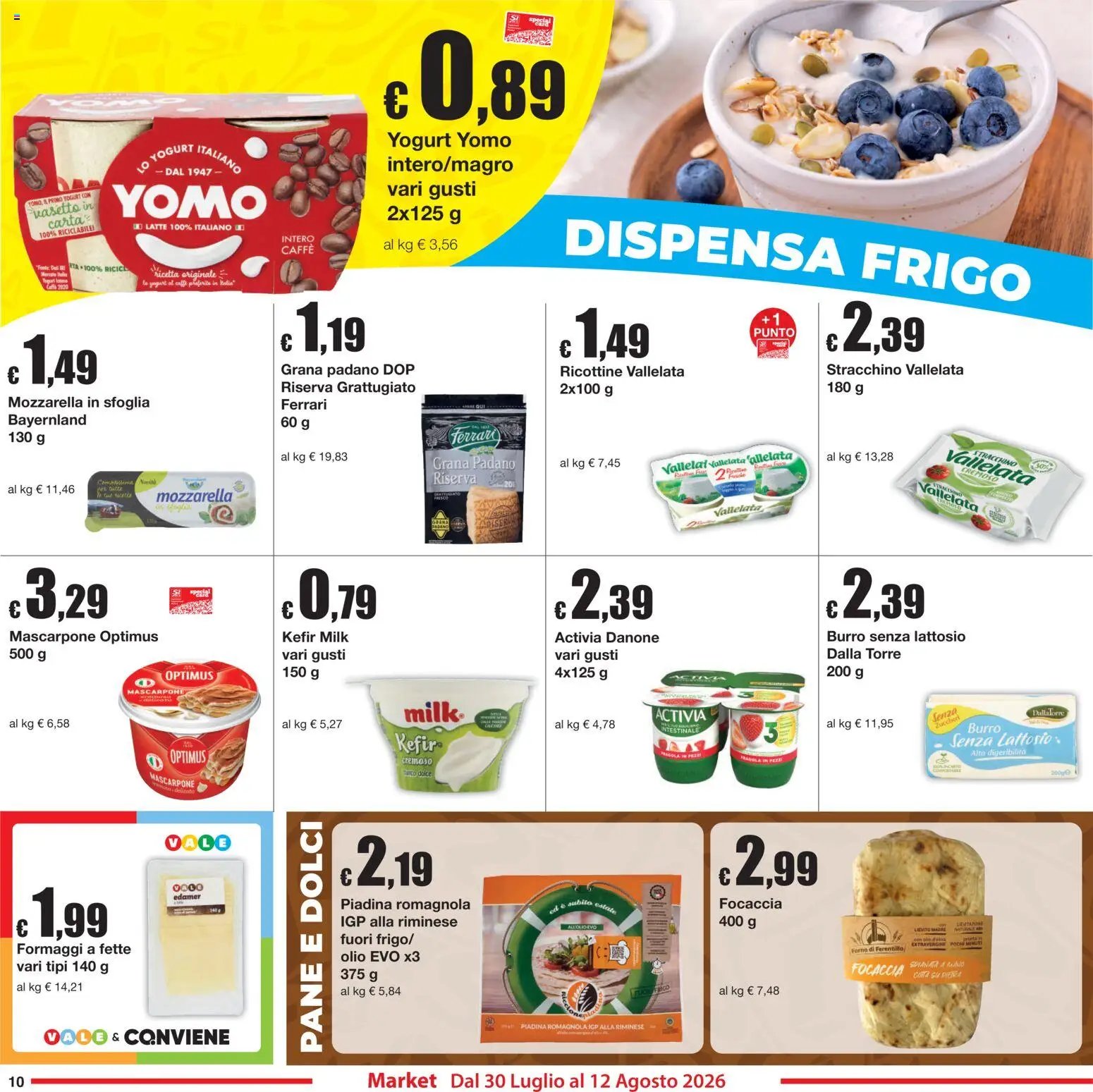 Sì con Te volantino Market