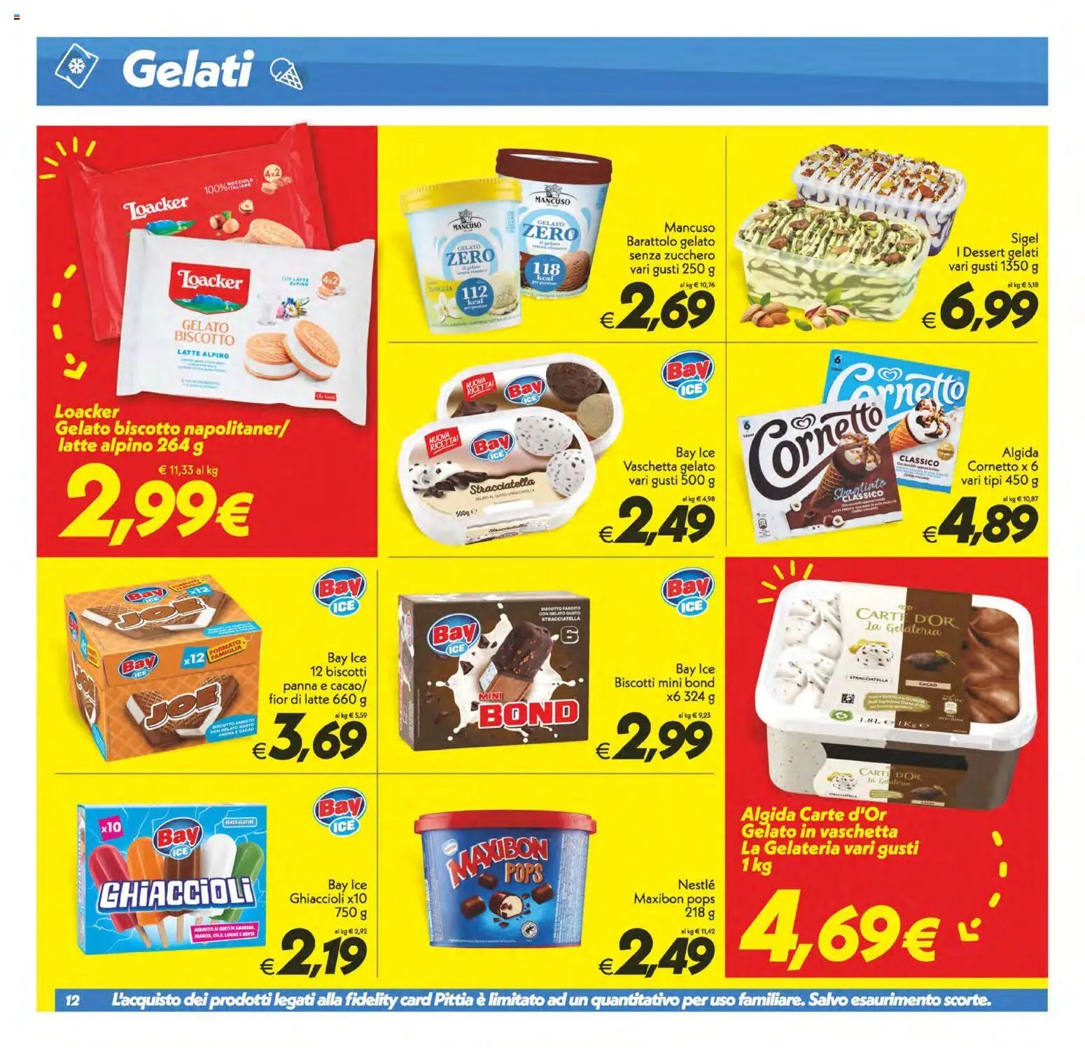 SuperConveniente volantino Caltanissetta, San Cataldo, Avola, Lascari, Milazzo, Barcellona