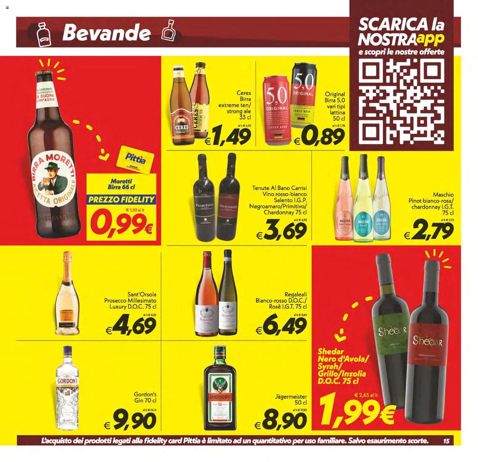 SuperConveniente volantino Caltanissetta, San Cataldo, Avola, Lascari, Milazzo, Barcellona