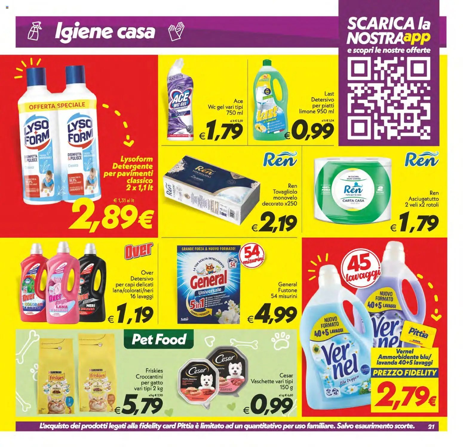 SuperConveniente volantino Caltanissetta, San Cataldo, Avola, Lascari, Milazzo, Barcellona