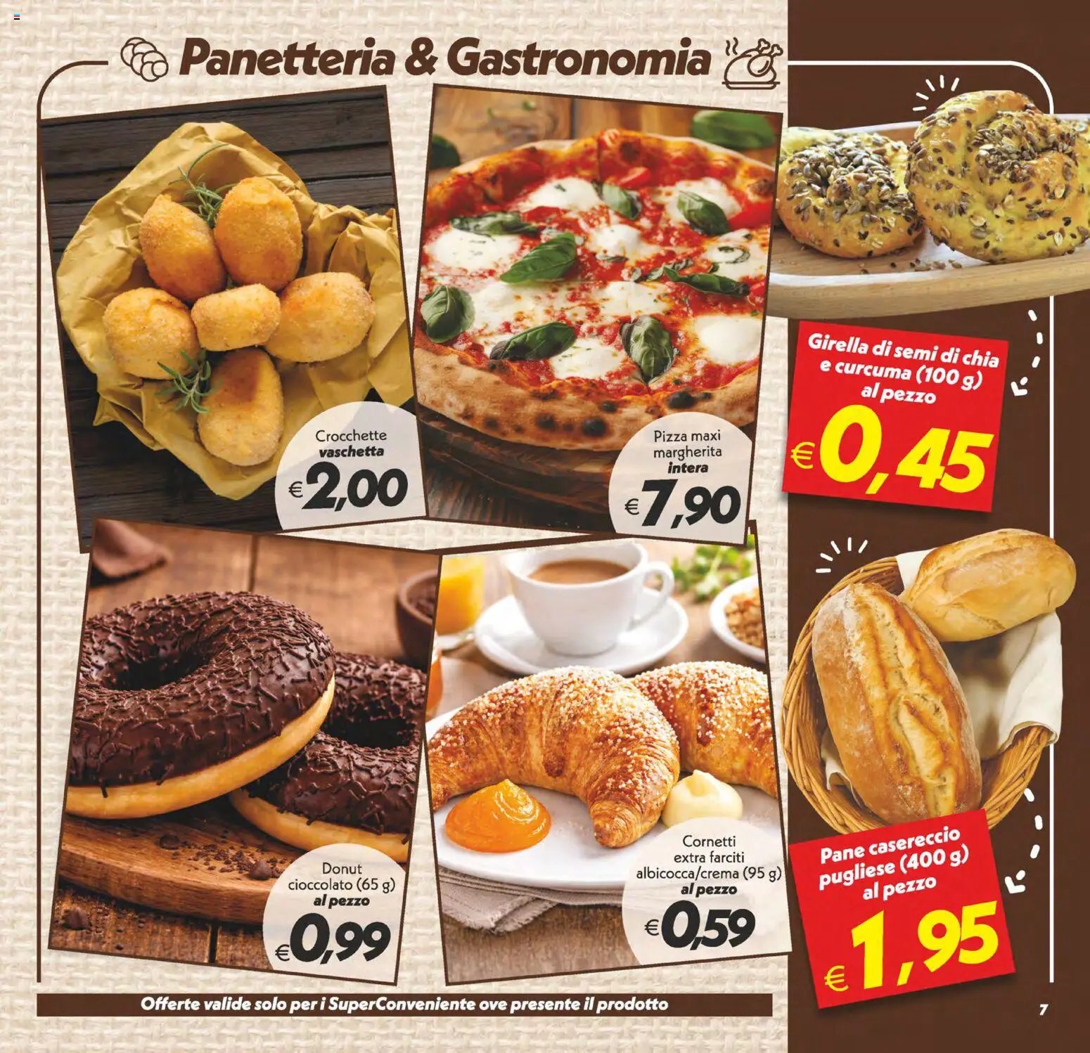 SuperConveniente volantino Caltanissetta, San Cataldo, Avola, Lascari, Milazzo, Barcellona