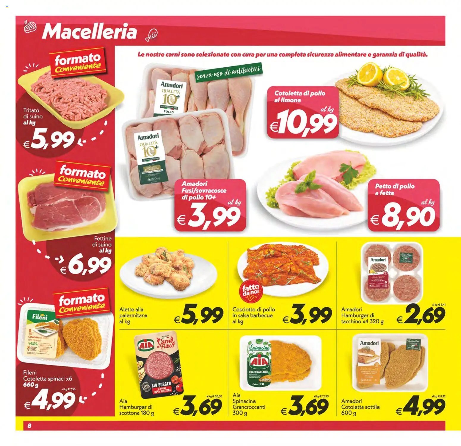 SuperConveniente volantino Caltanissetta, San Cataldo, Avola, Lascari, Milazzo, Barcellona