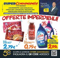 SuperConveniente volantino Caltanissetta, San Cataldo, Avola, Lascari, Milazzo, Barcellona
