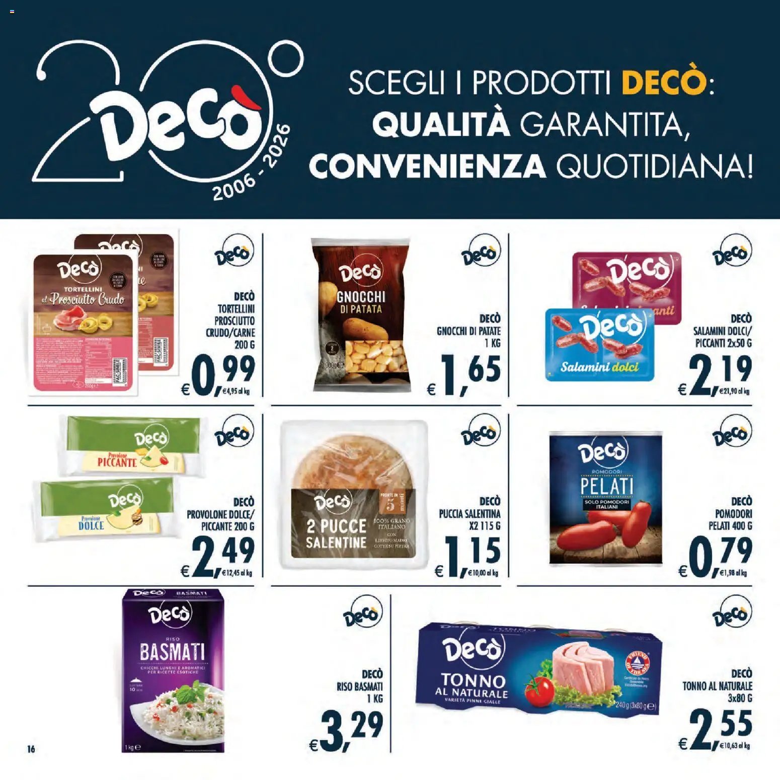 Decò volantino Maxistore, Supermercati, Local Sicilia