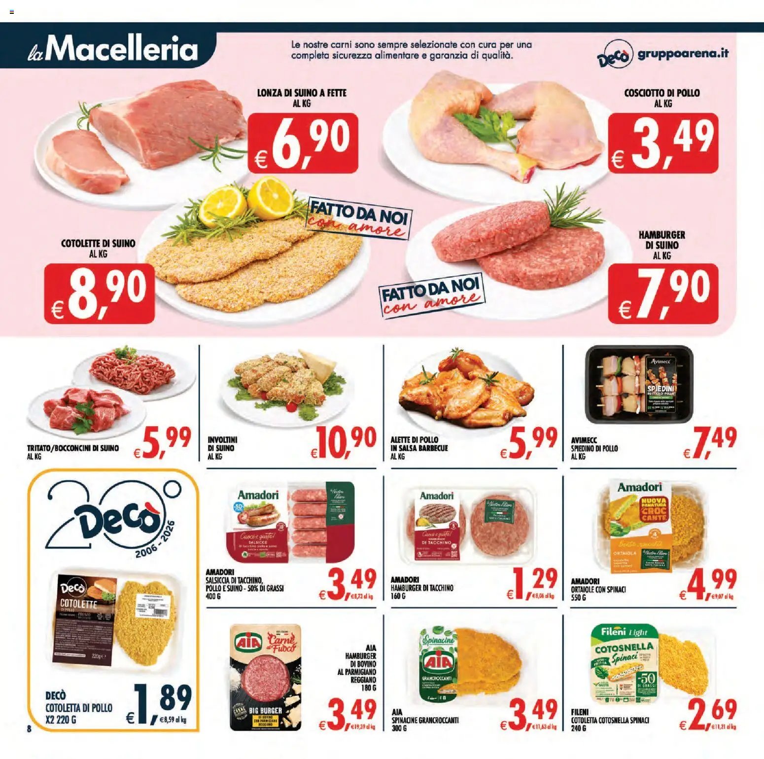 Decò volantino Maxistore, Supermercati, Local Sicilia