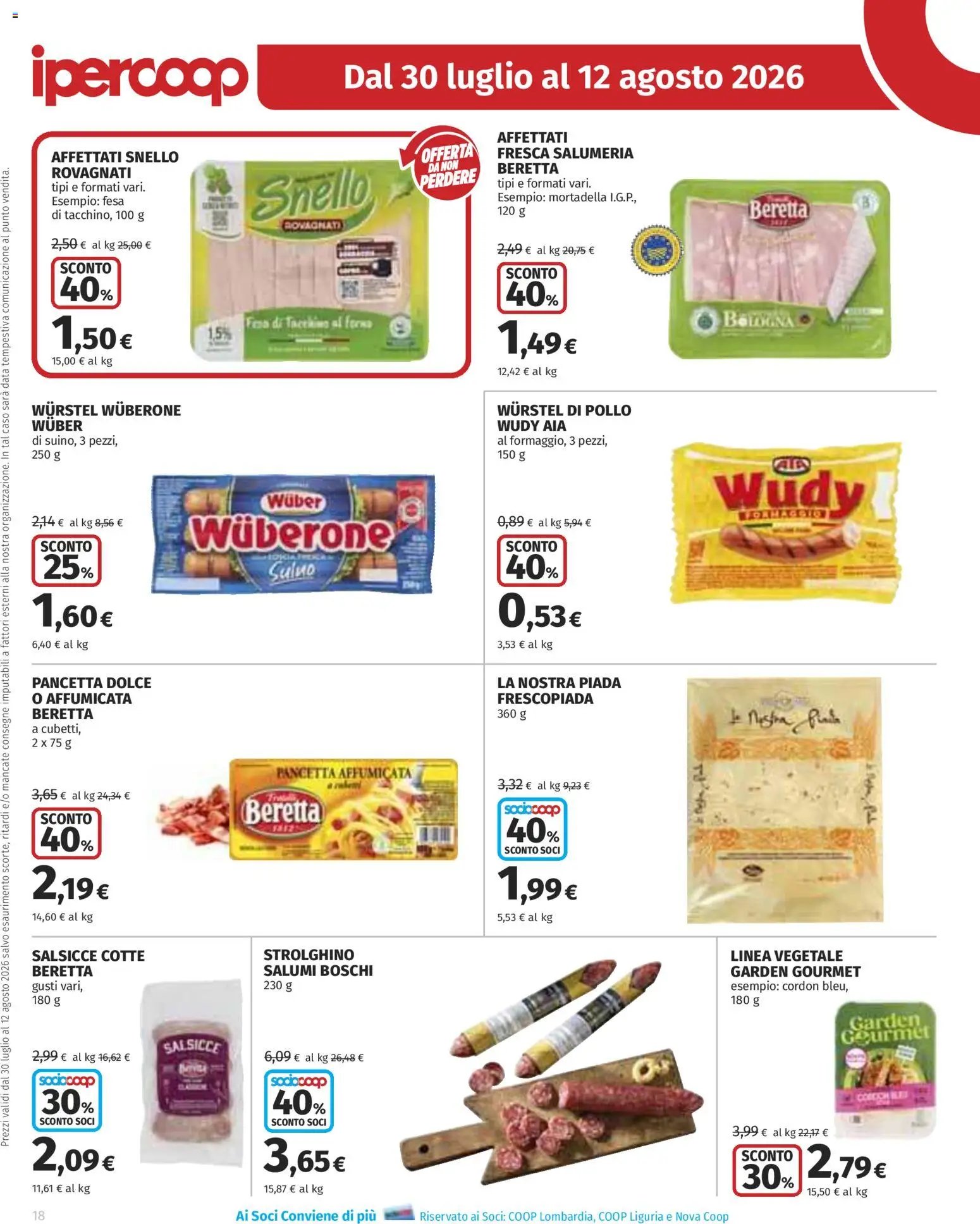 Ipercoop volantino Milano Baggio
