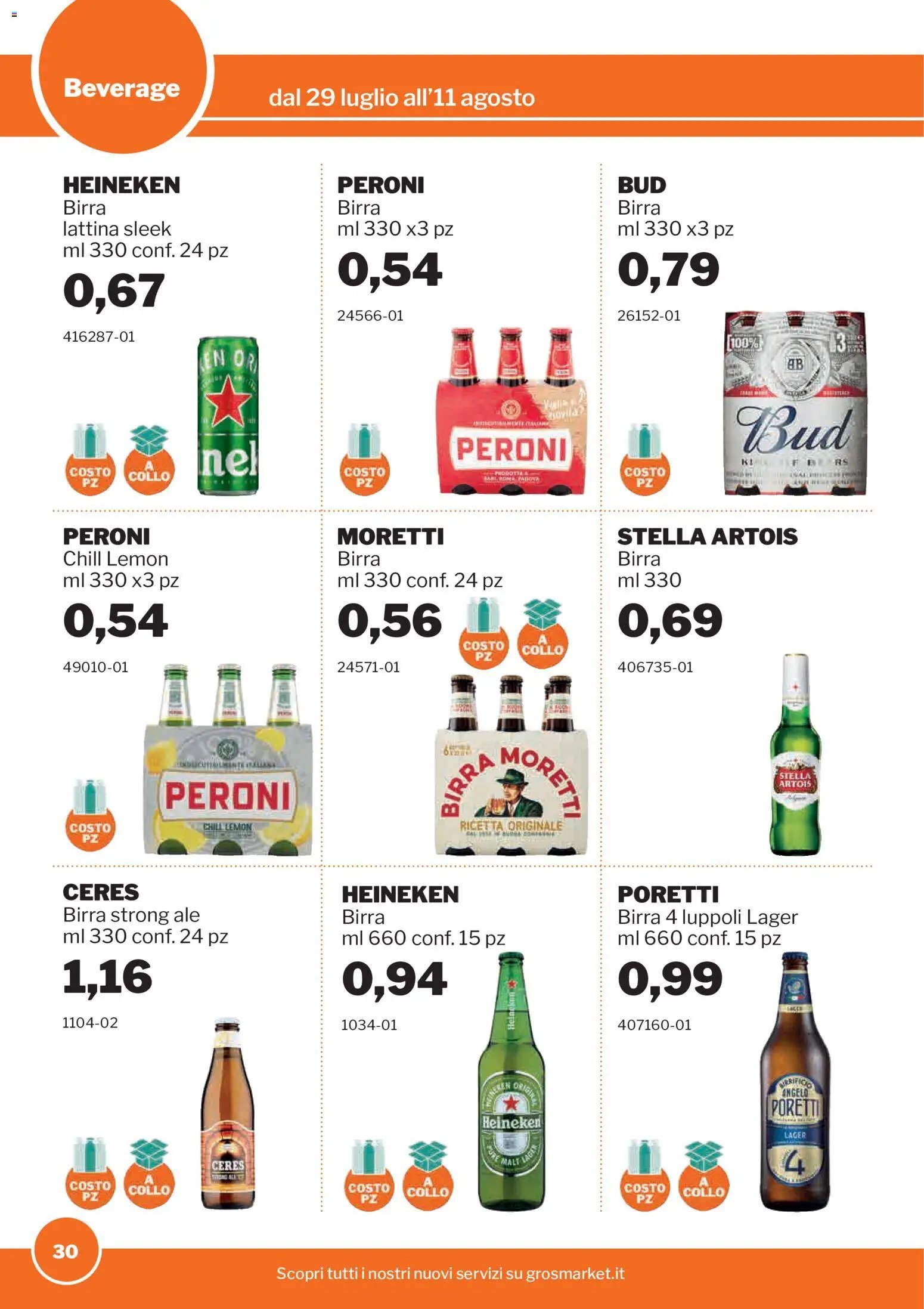 Sogegross volantino