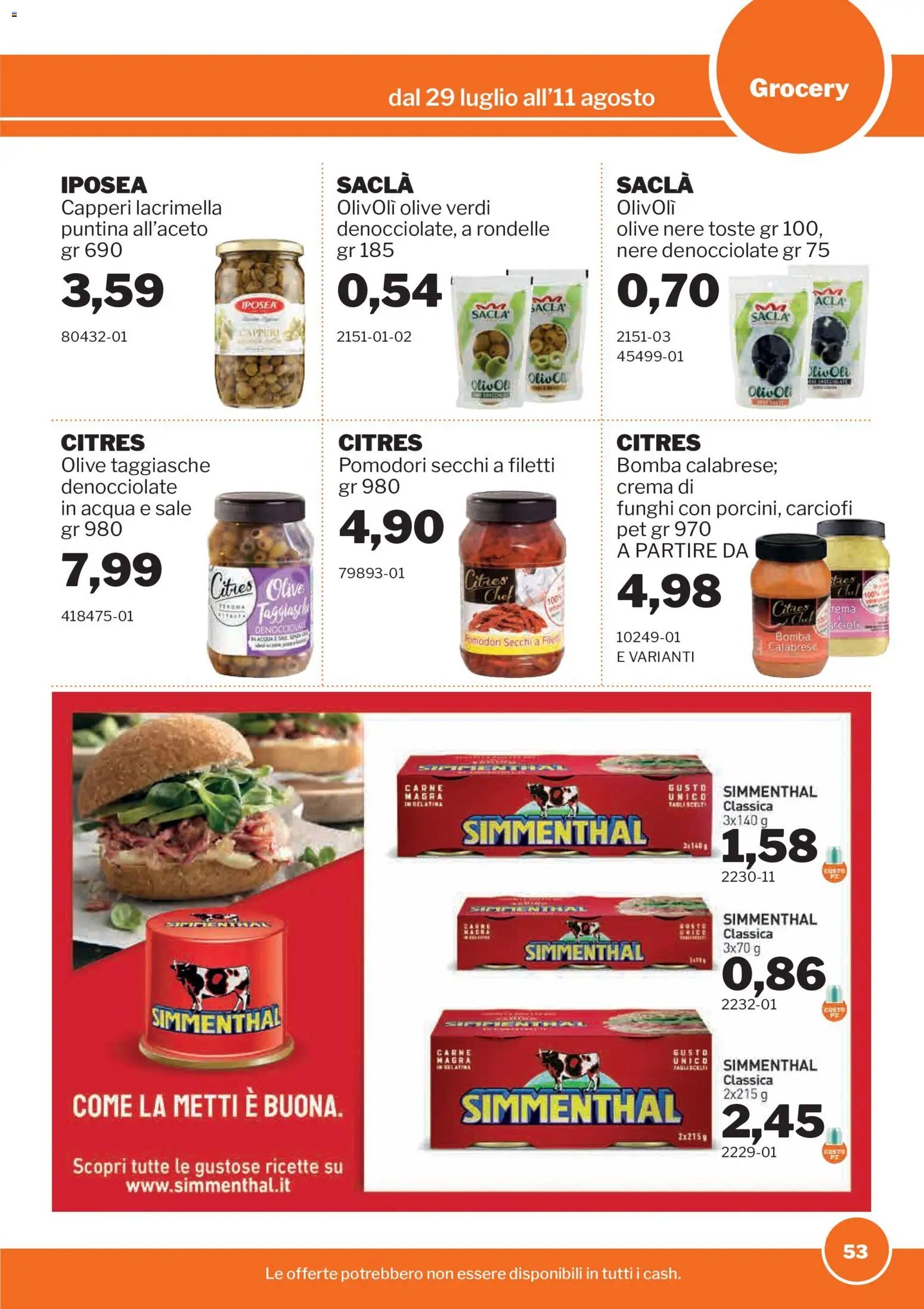 Sogegross volantino