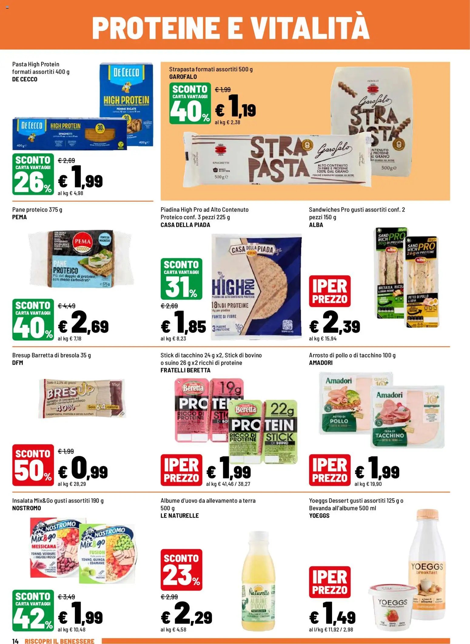 Iper volantino Benessere