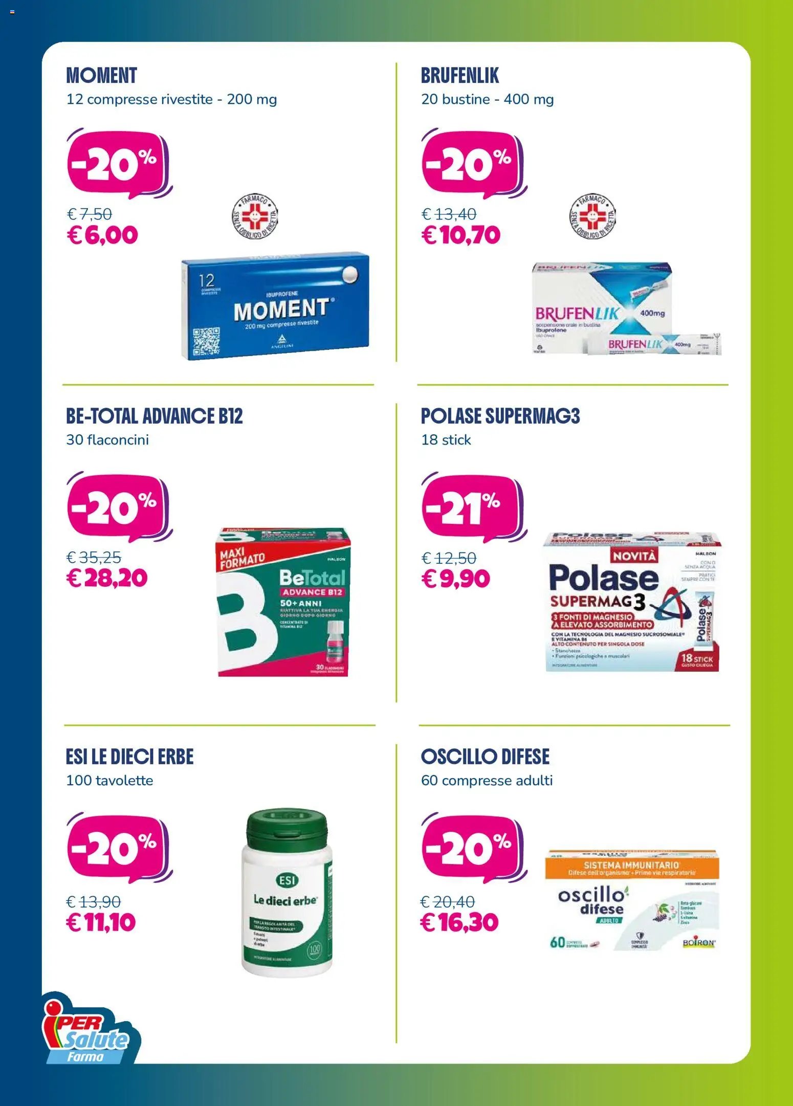Iper volantino Benessere