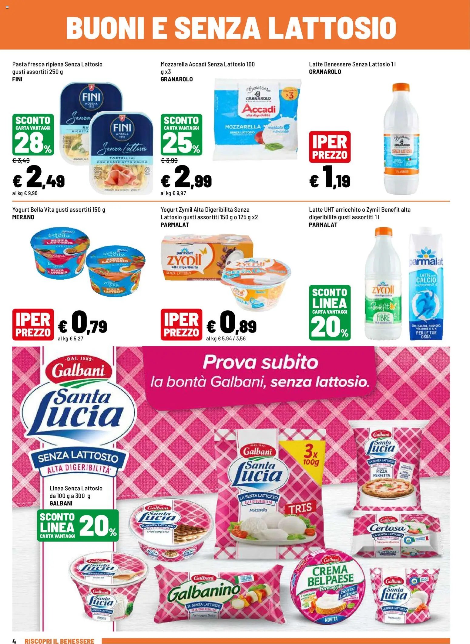 Iper volantino Benessere