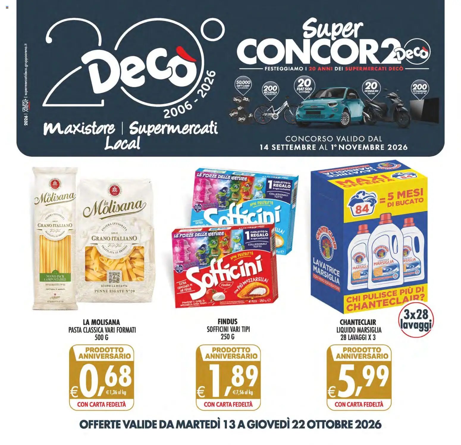 Decò volantino Maxistore, Supermercati, Local Sicilia