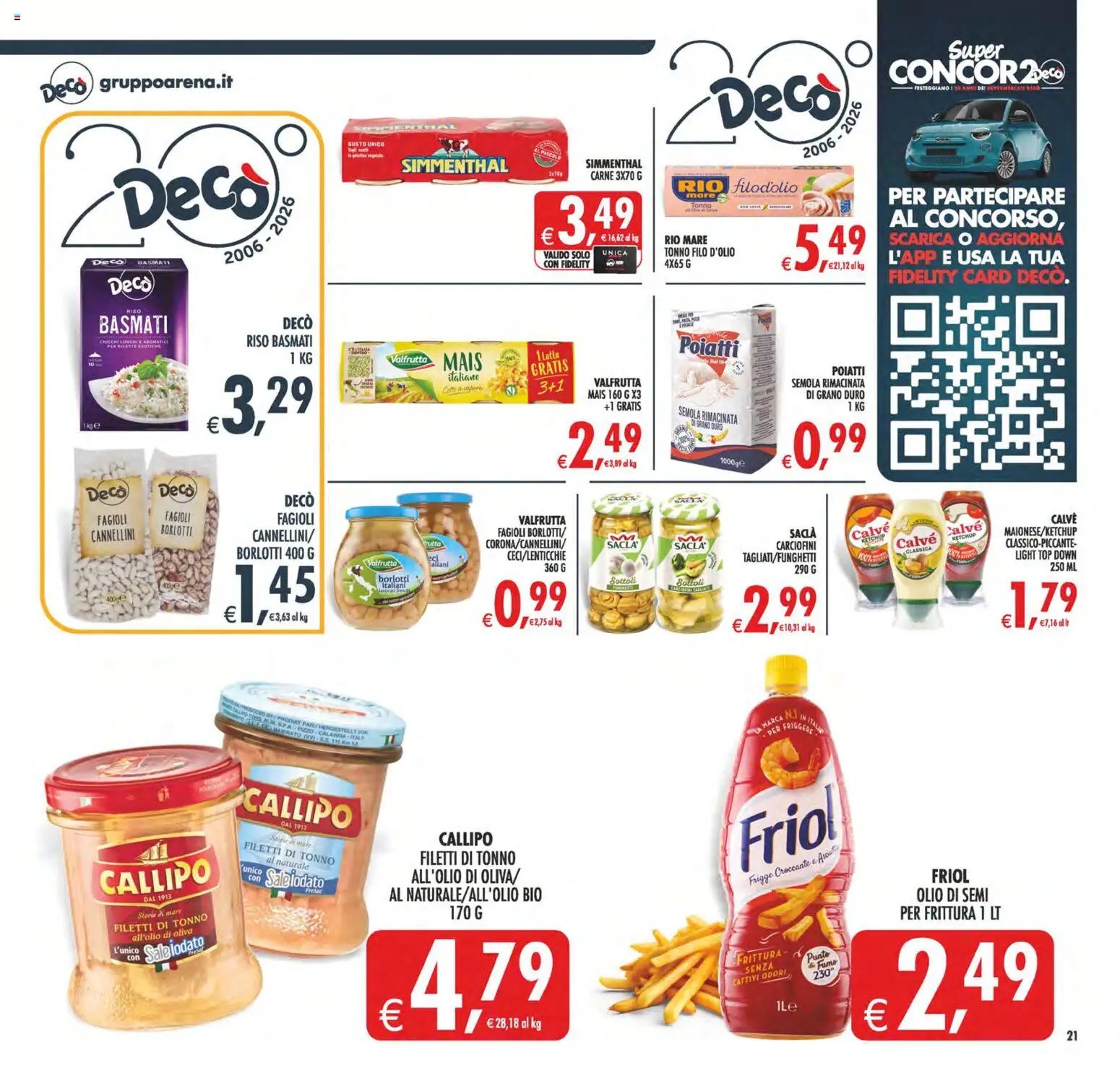 Decò volantino Maxistore, Supermercati, Local Sicilia
