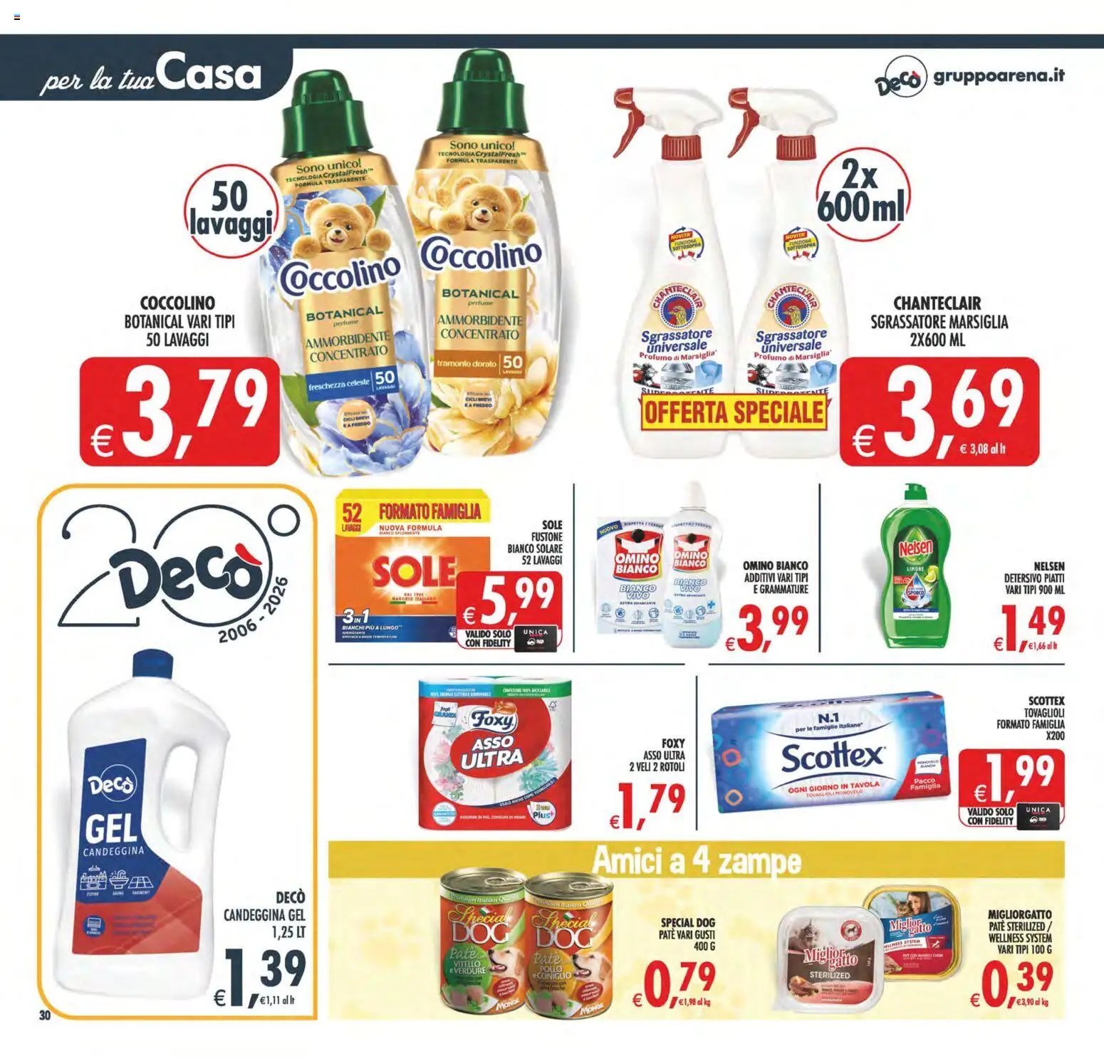 Decò volantino Maxistore, Supermercati, Local Sicilia