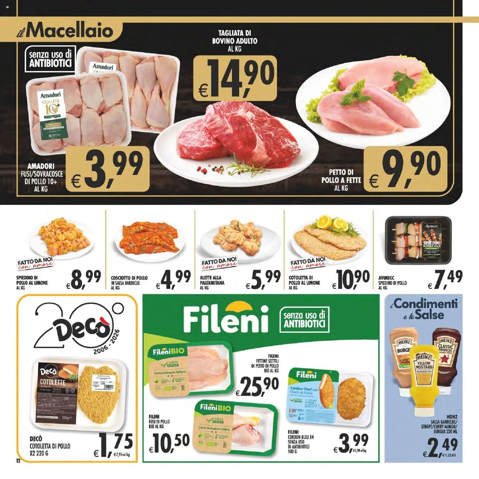 Decò volantino Gourmet Sicilia