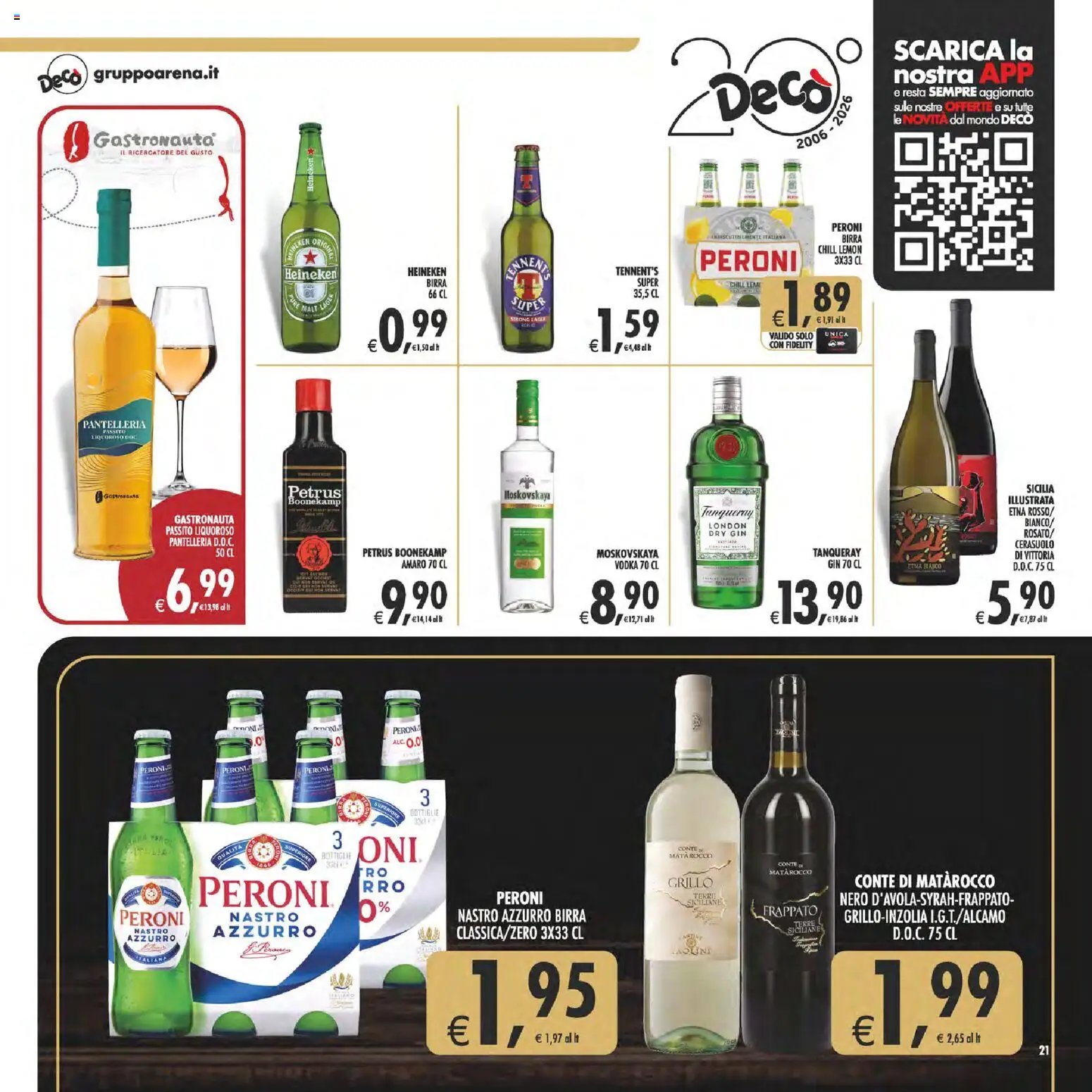 Decò volantino Gourmet Sicilia