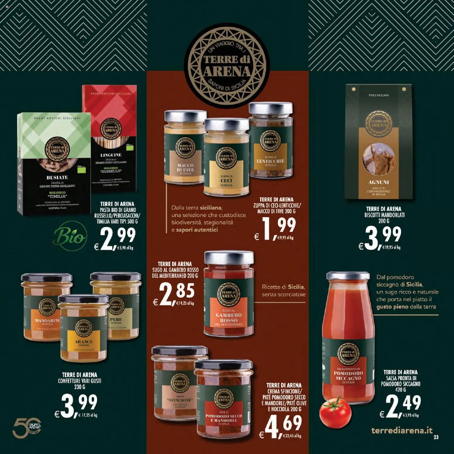 Decò volantino Gourmet Sicilia