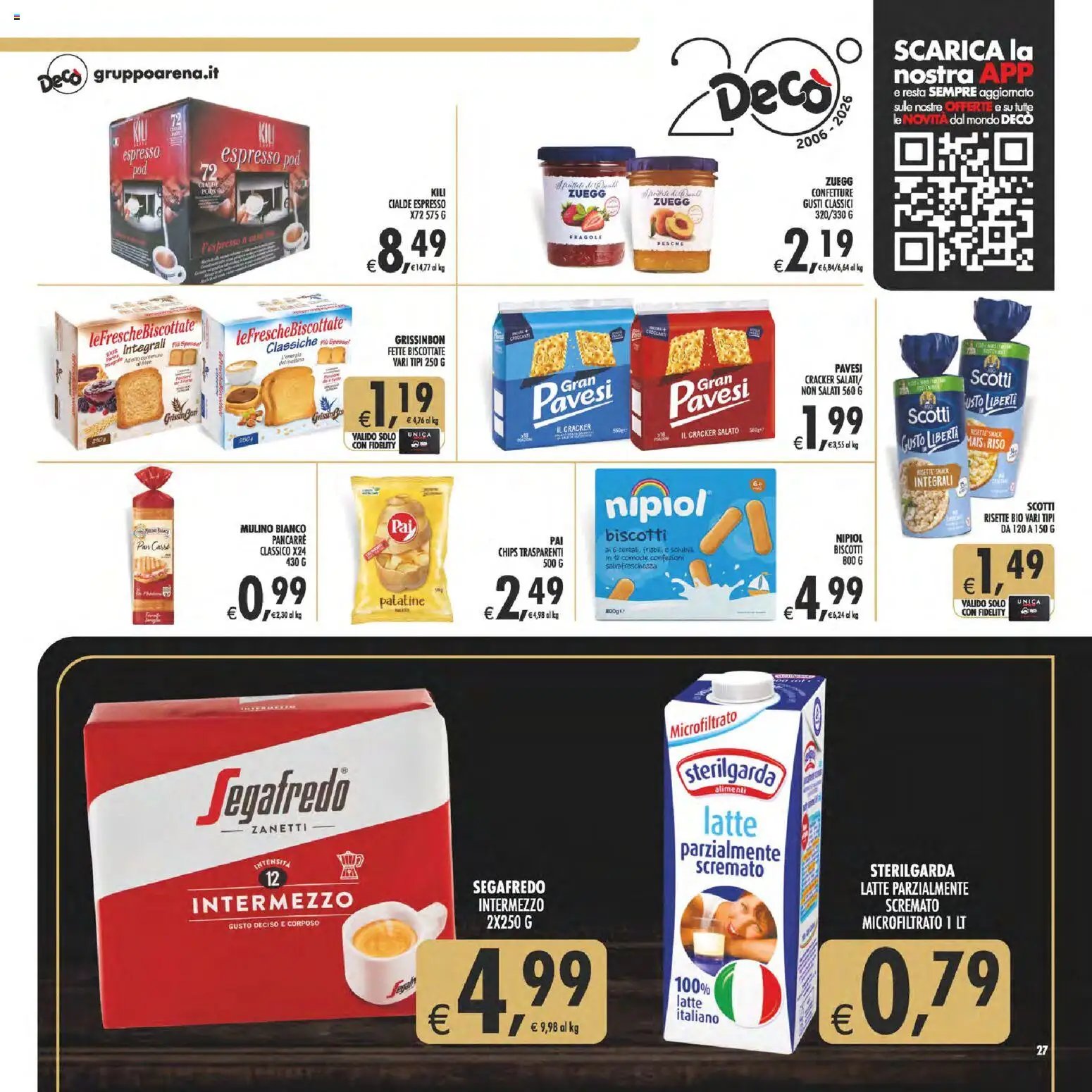 Decò volantino Gourmet Sicilia
