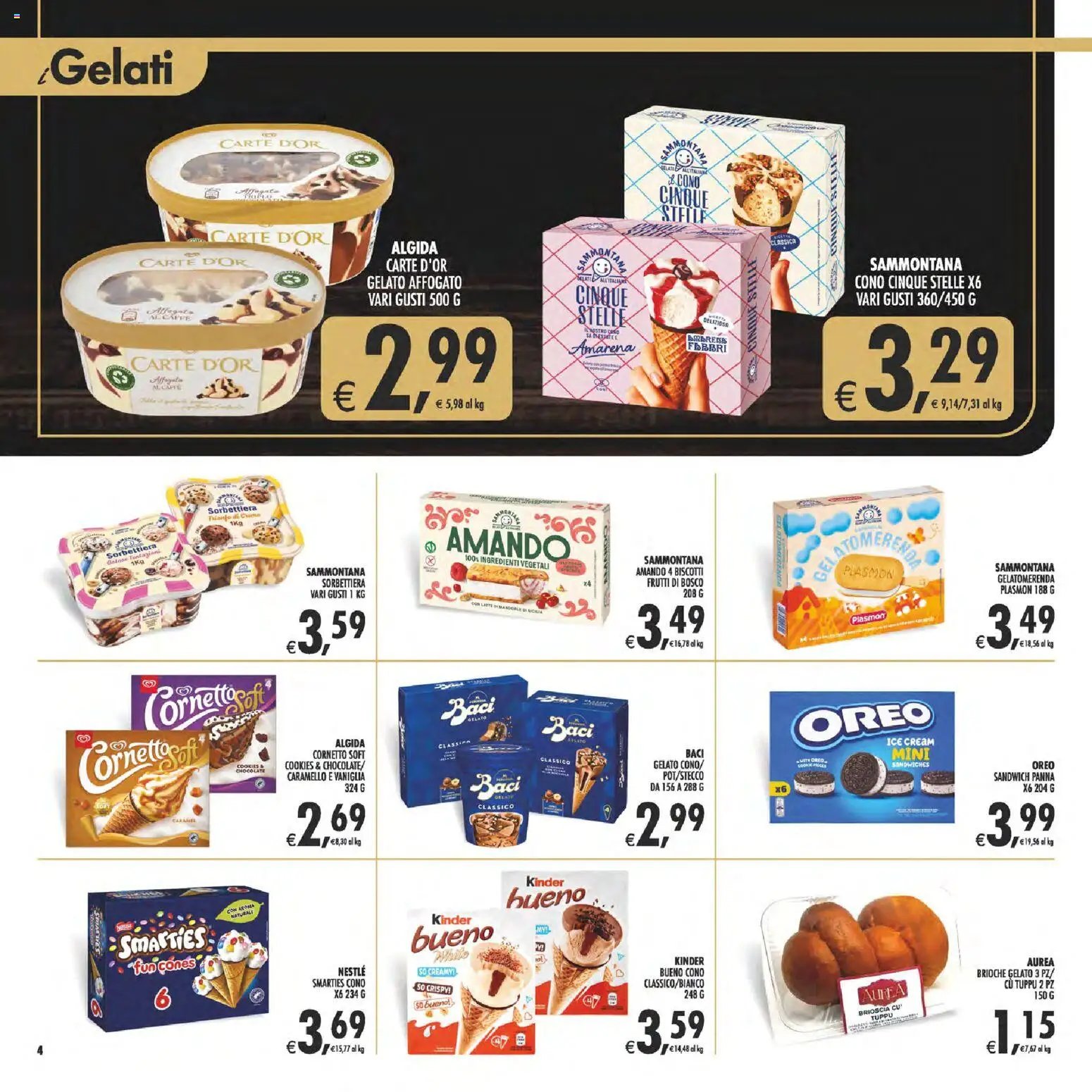 Decò volantino Gourmet Sicilia