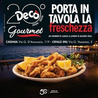 Decò volantino Gourmet Sicilia