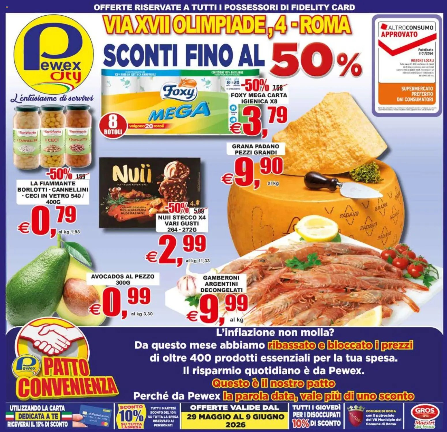 Pewex volantino Olimpiade