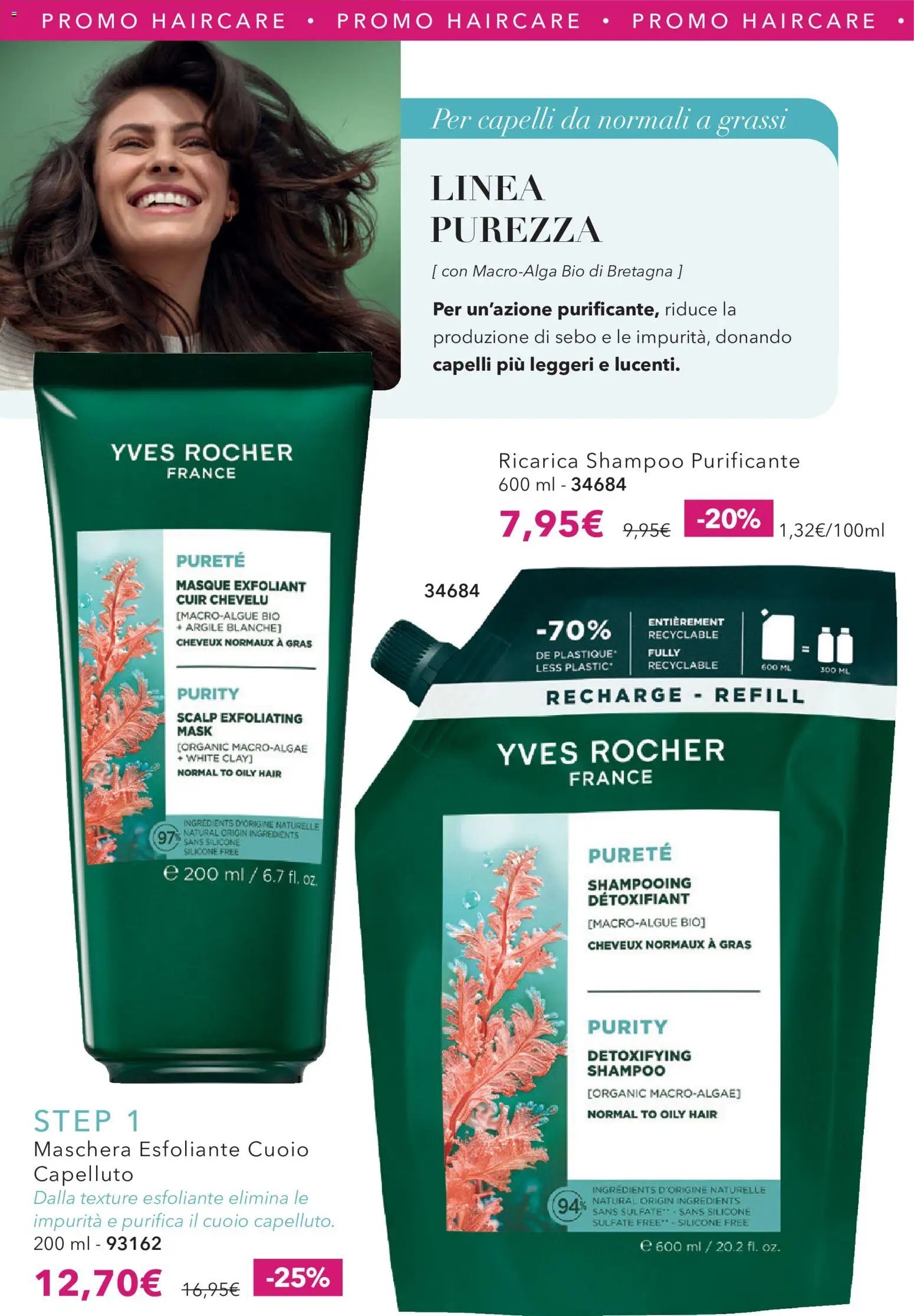 Yves Rocher catalogo Tecnologia Anti-Caduta