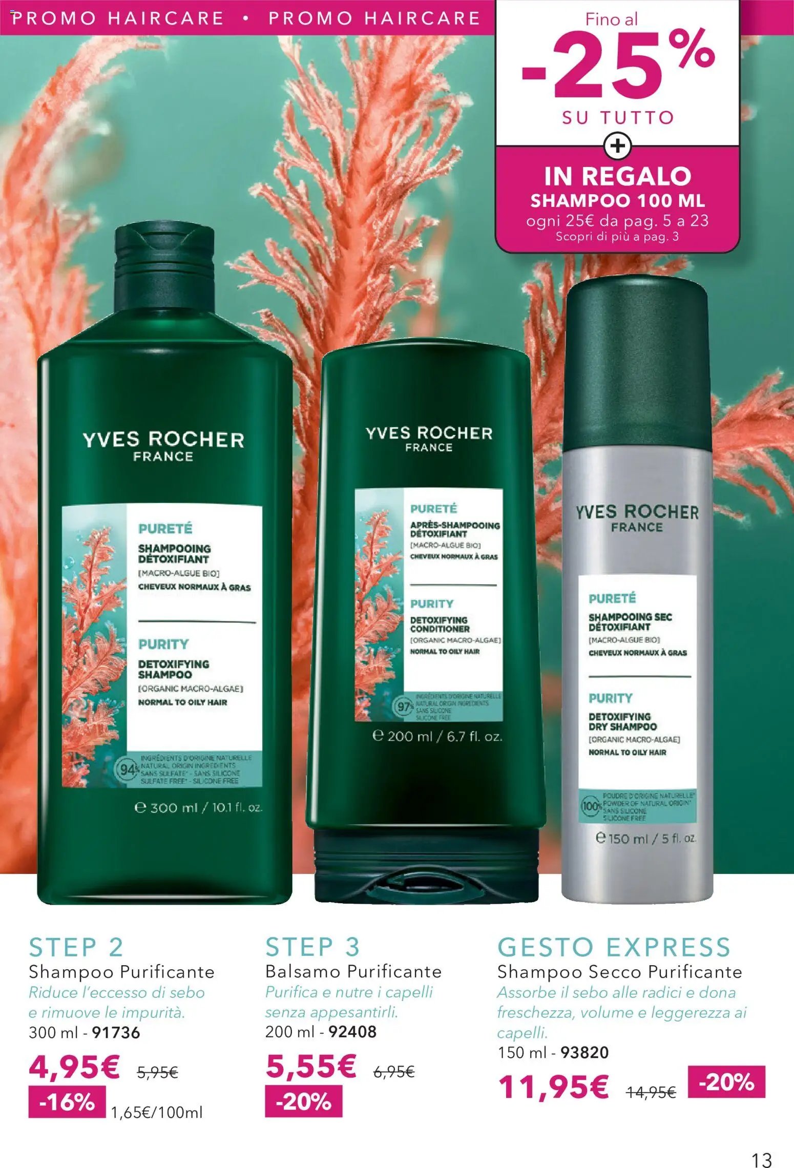 Yves Rocher catalogo Tecnologia Anti-Caduta