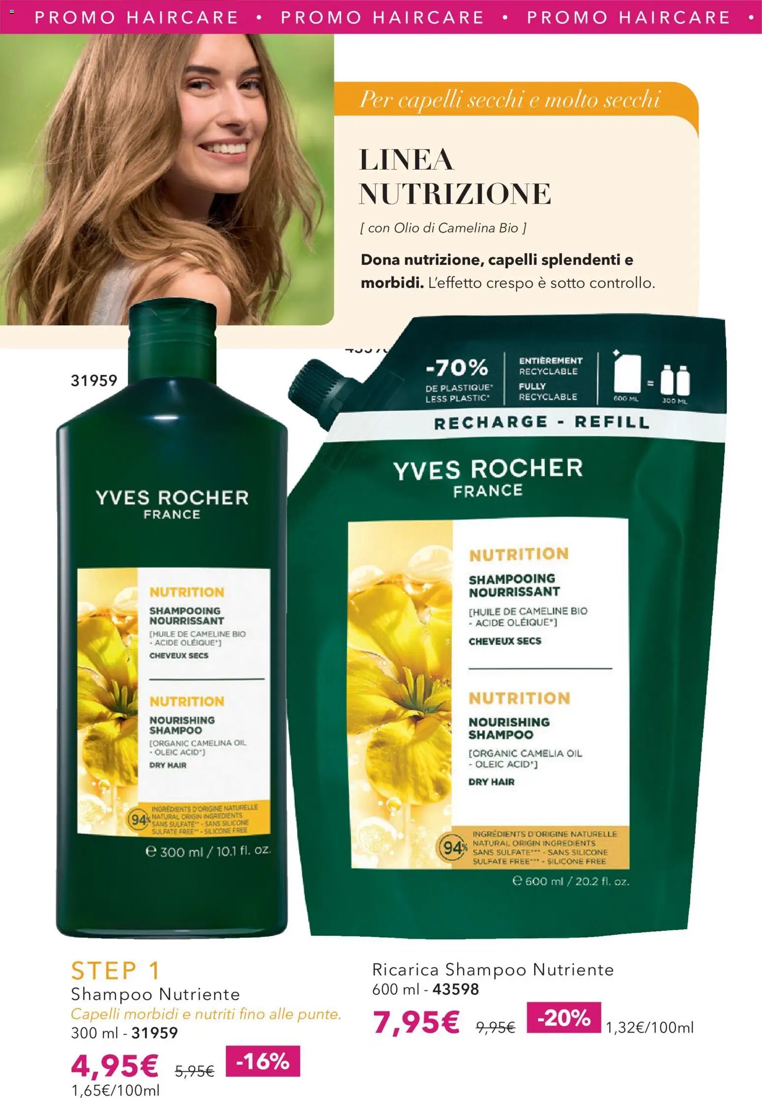 Yves Rocher catalogo Tecnologia Anti-Caduta